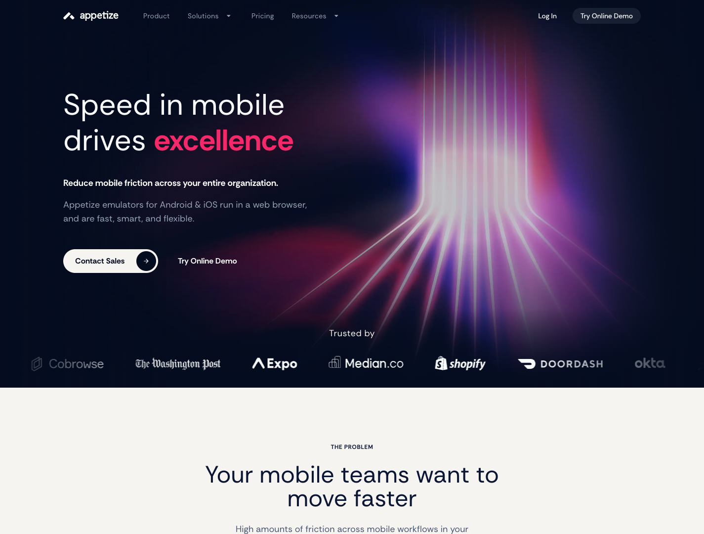 Appetize.io screenshot