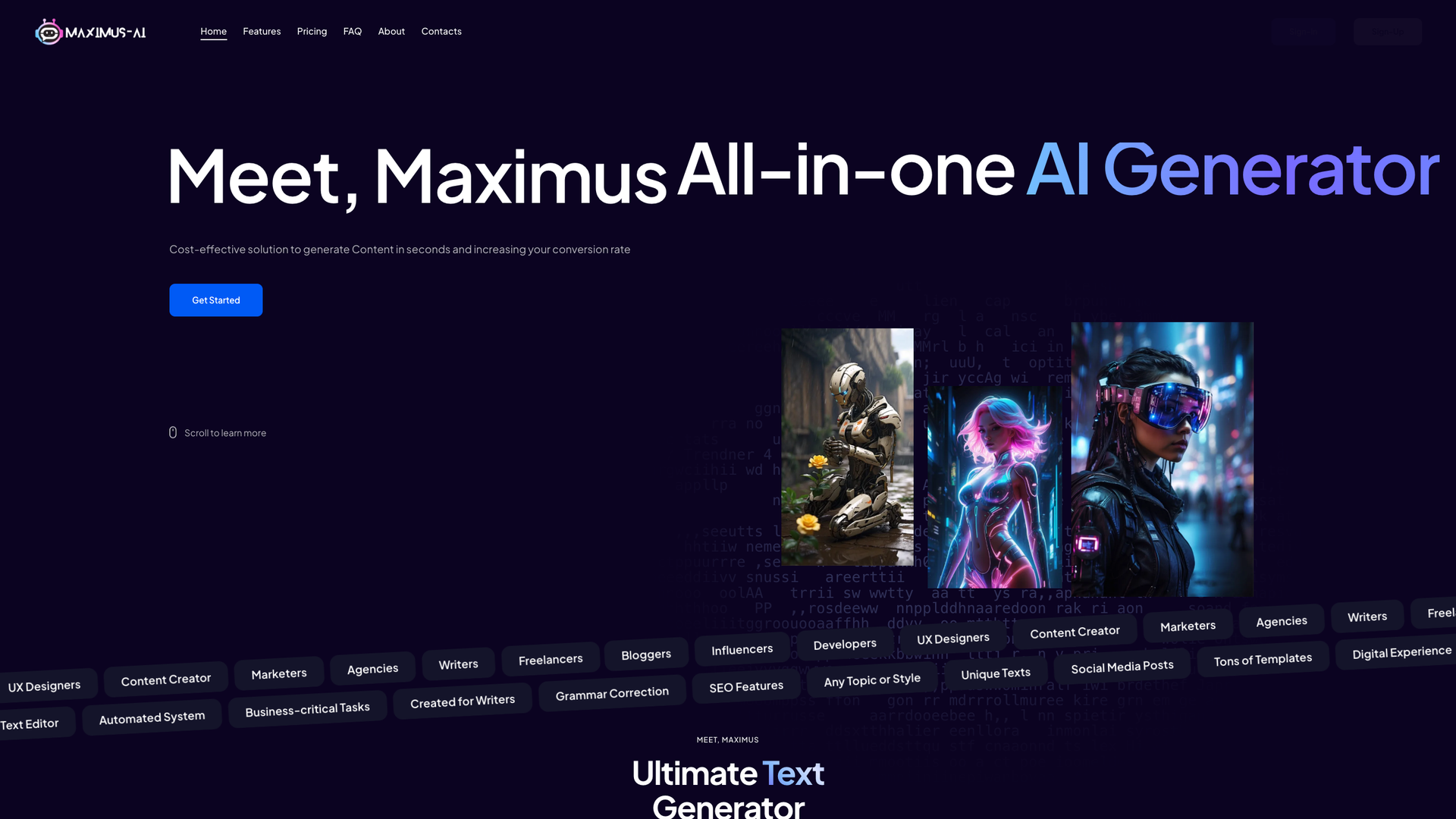 Maximus‑AI screenshot