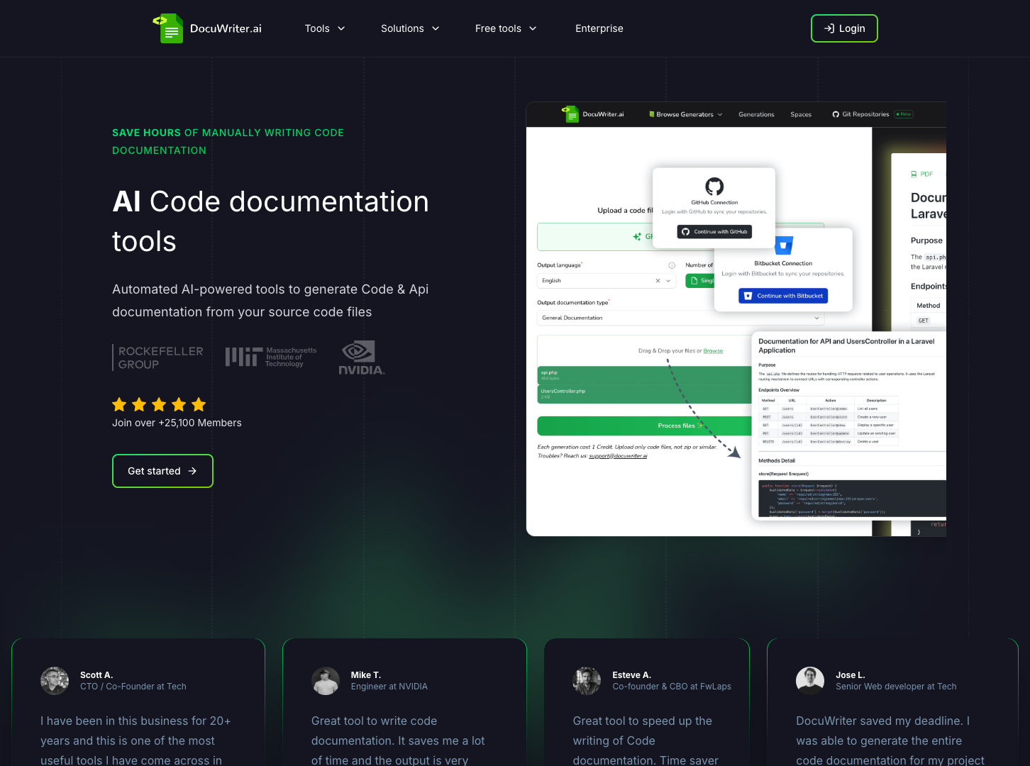DocuWriter.ai screenshot