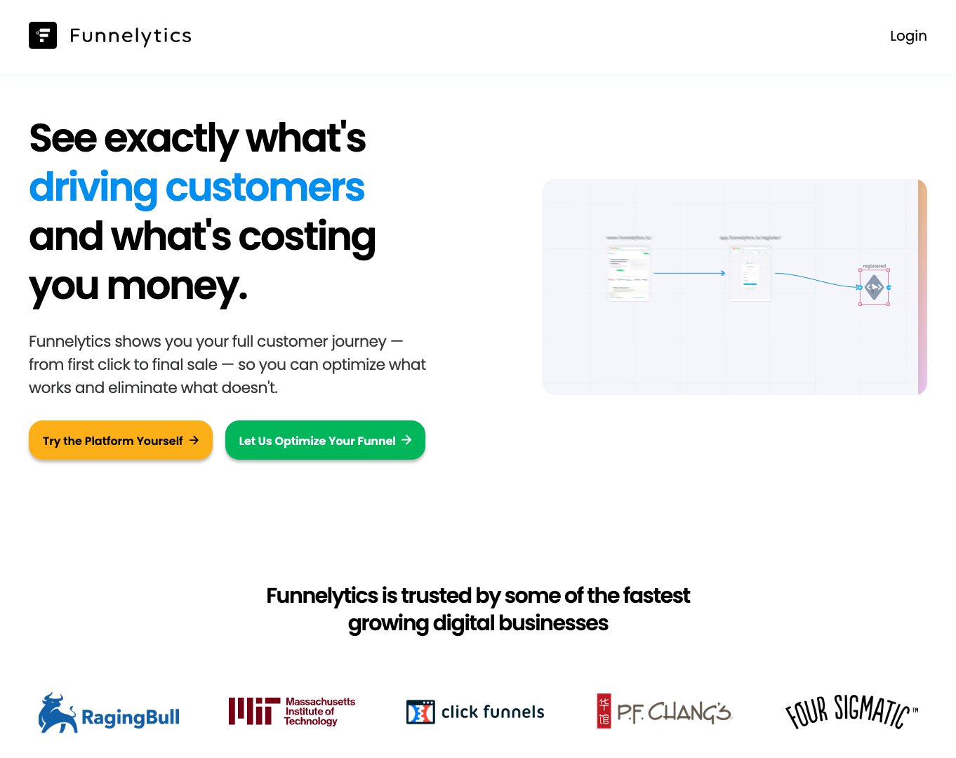 Funnelytics screenshot