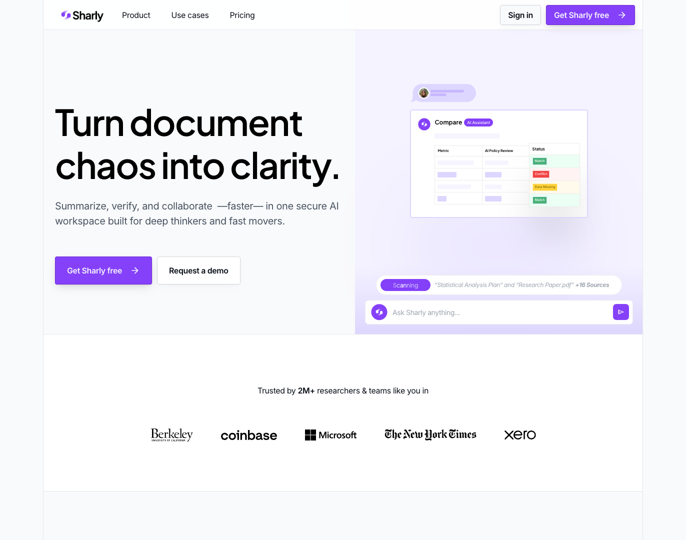 Sharly AI screenshot