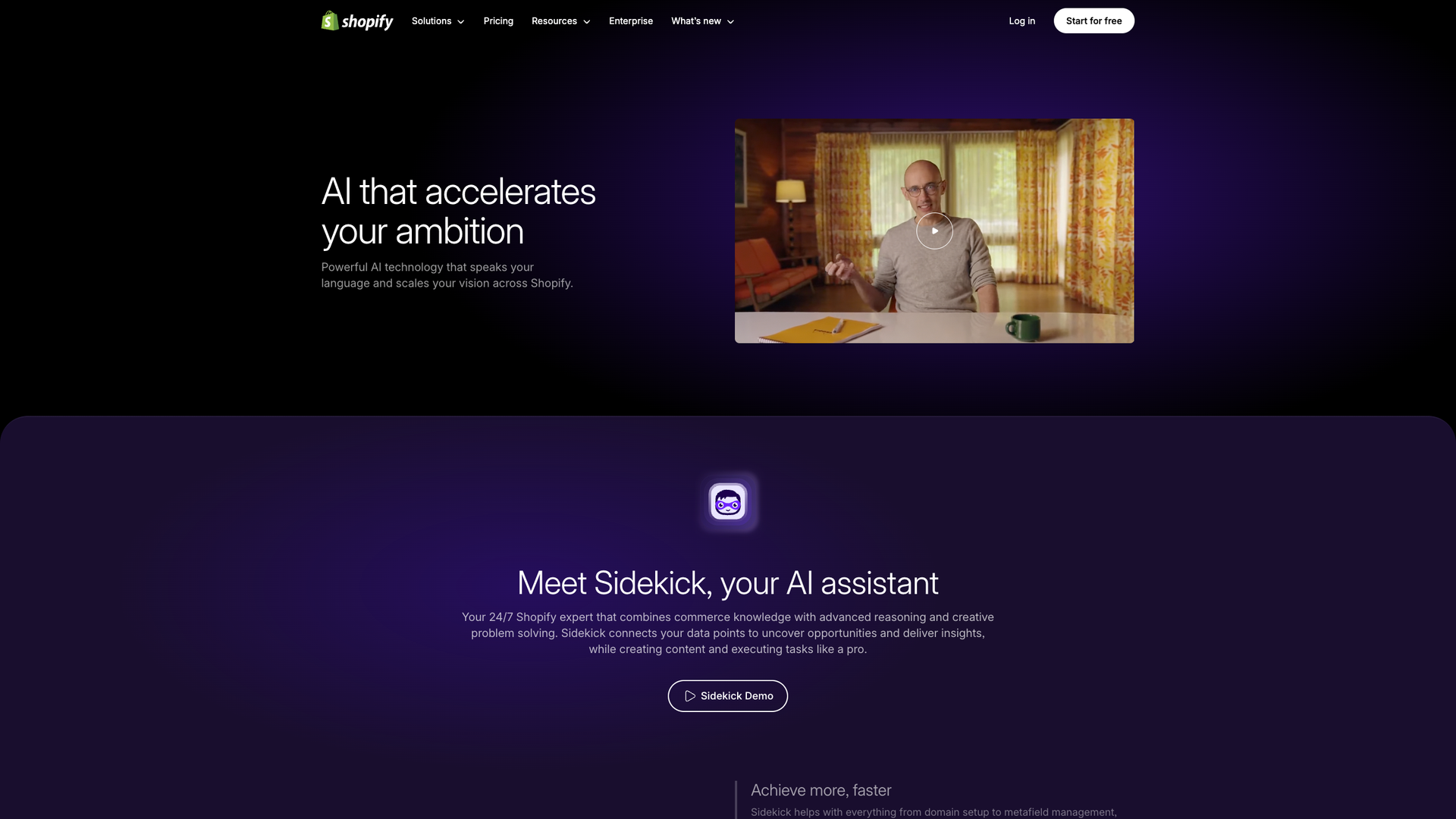 Shopify Magic & Sidekick screenshot