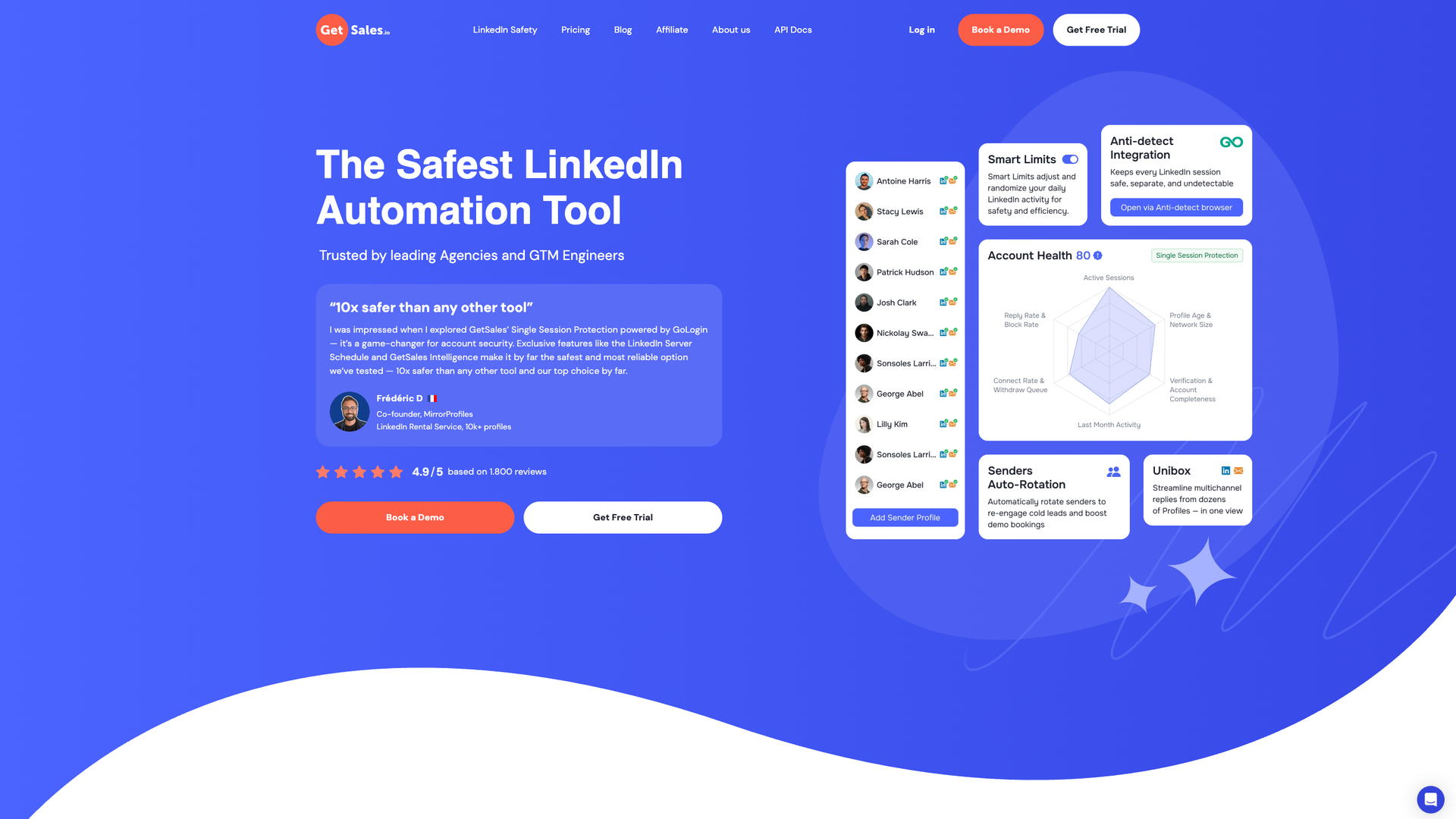 GetSales.io screenshot