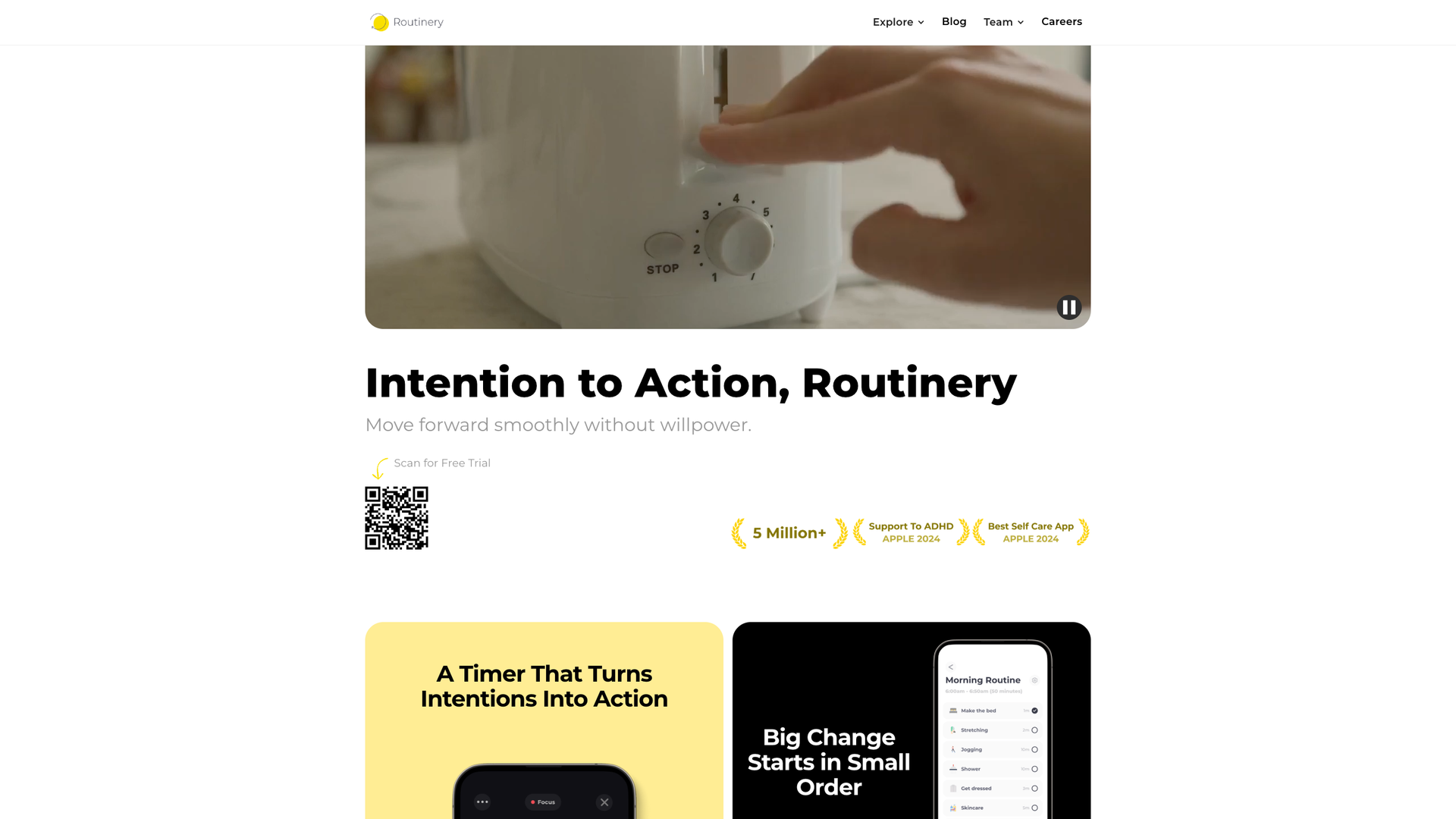 Routinery screenshot