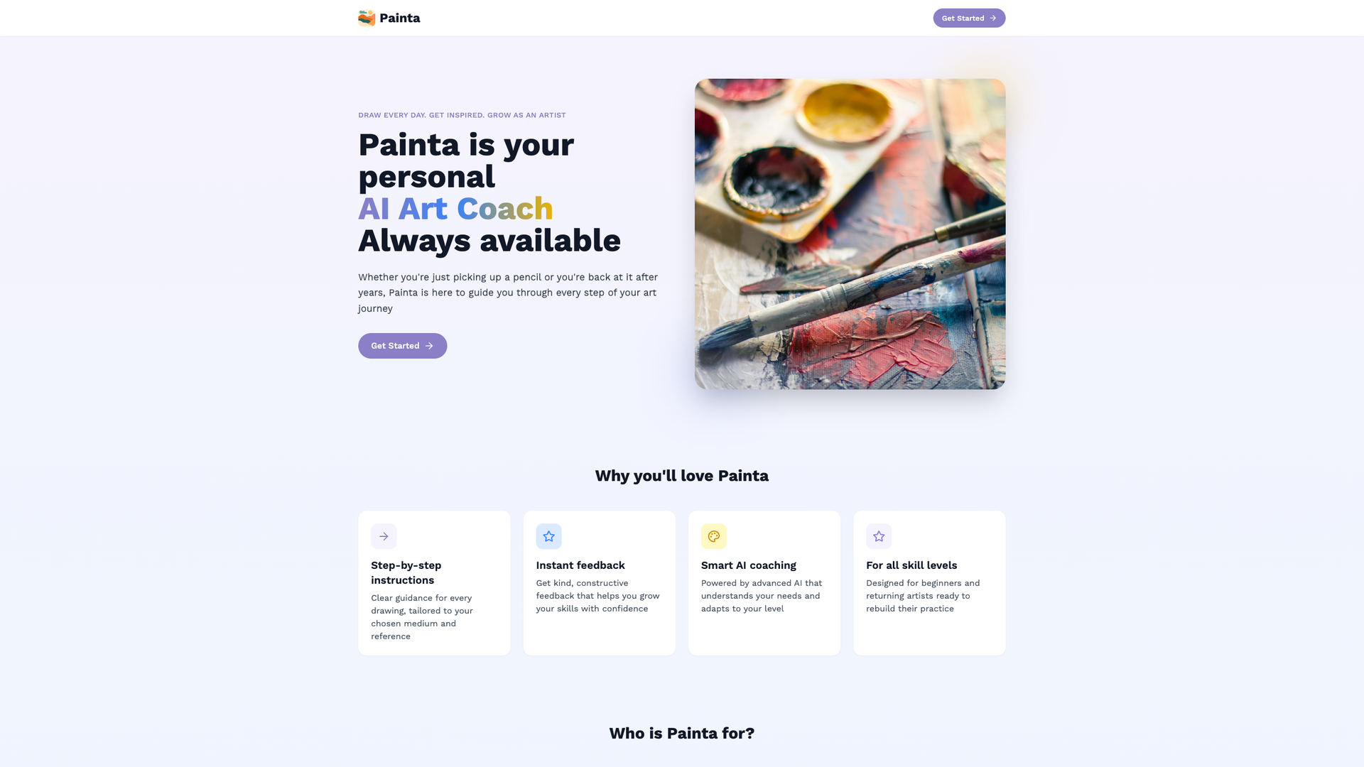 Painta AI Art Coach screenshot