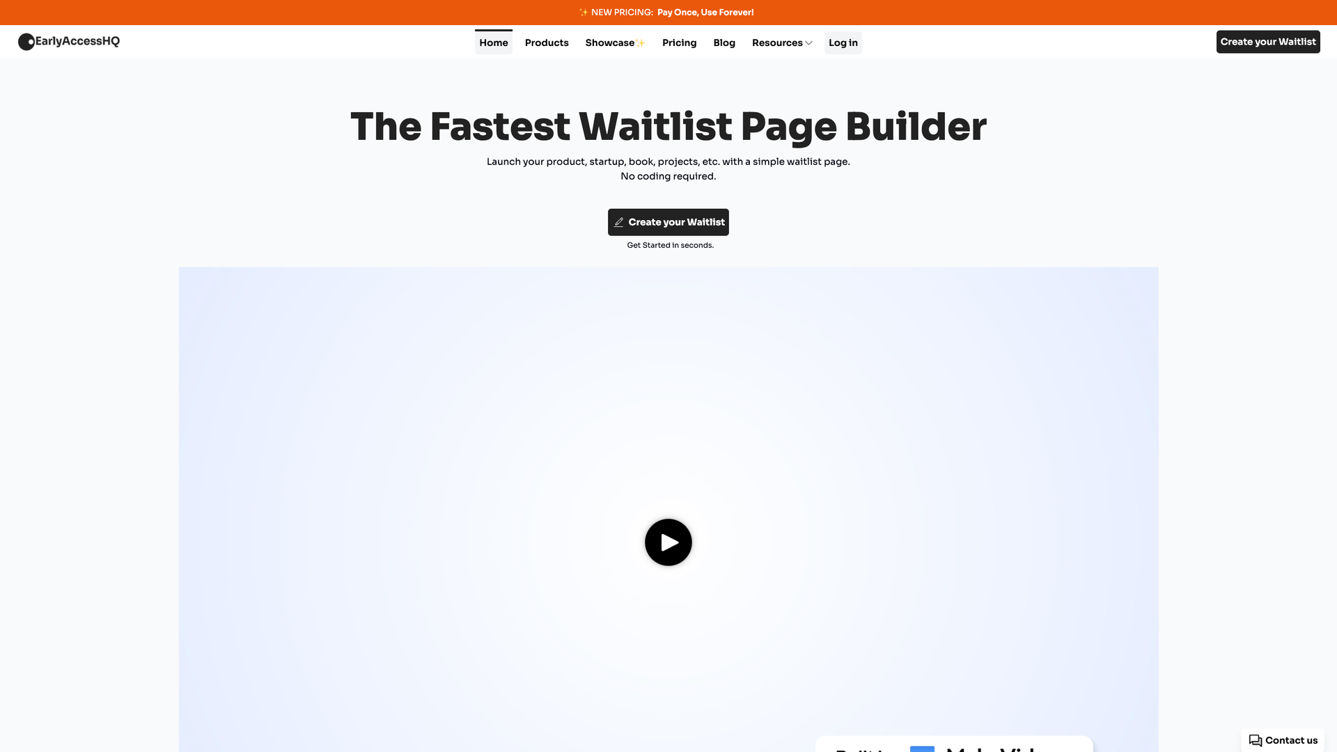 EarlyAccessHQ screenshot