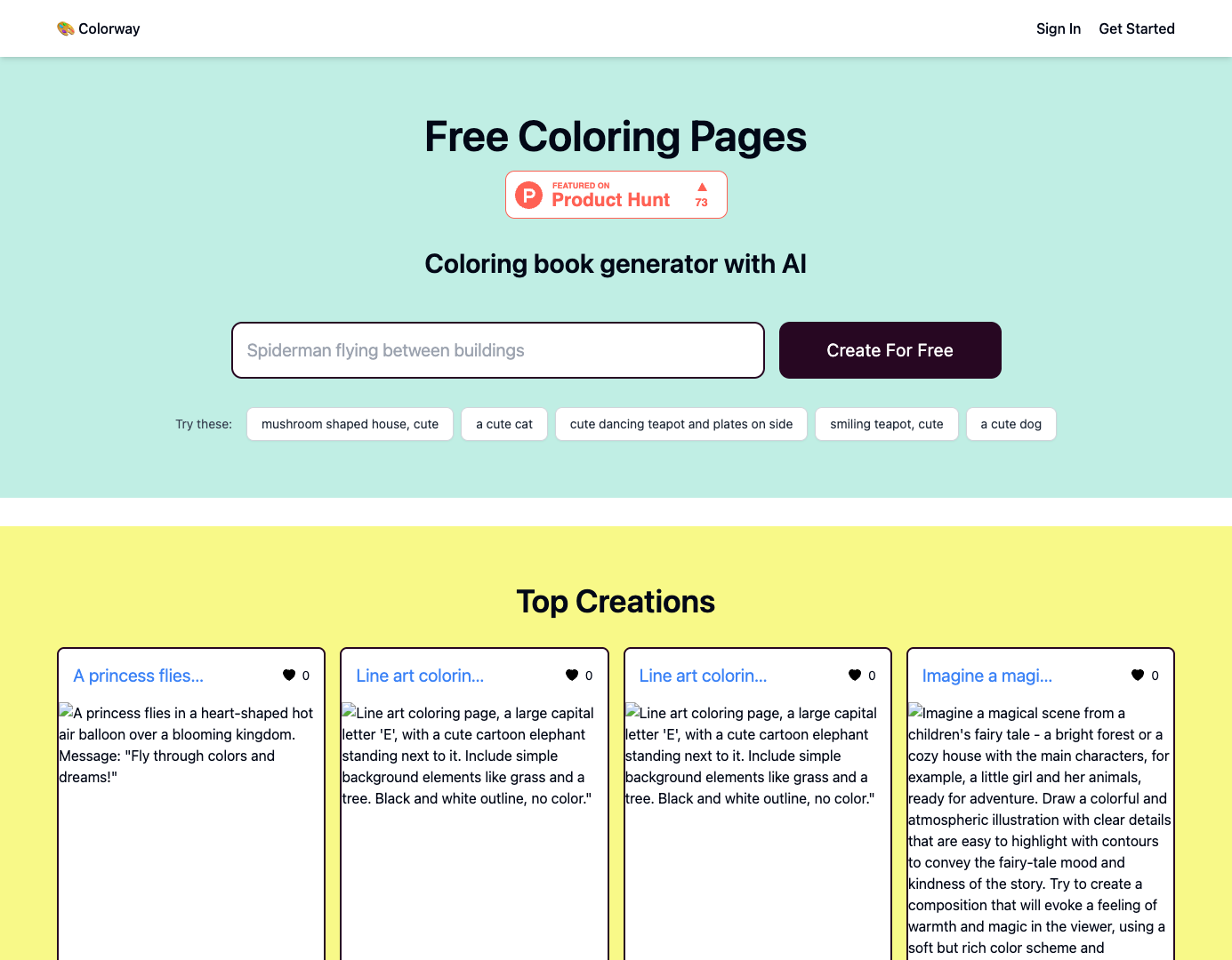 Colorway AI screenshot