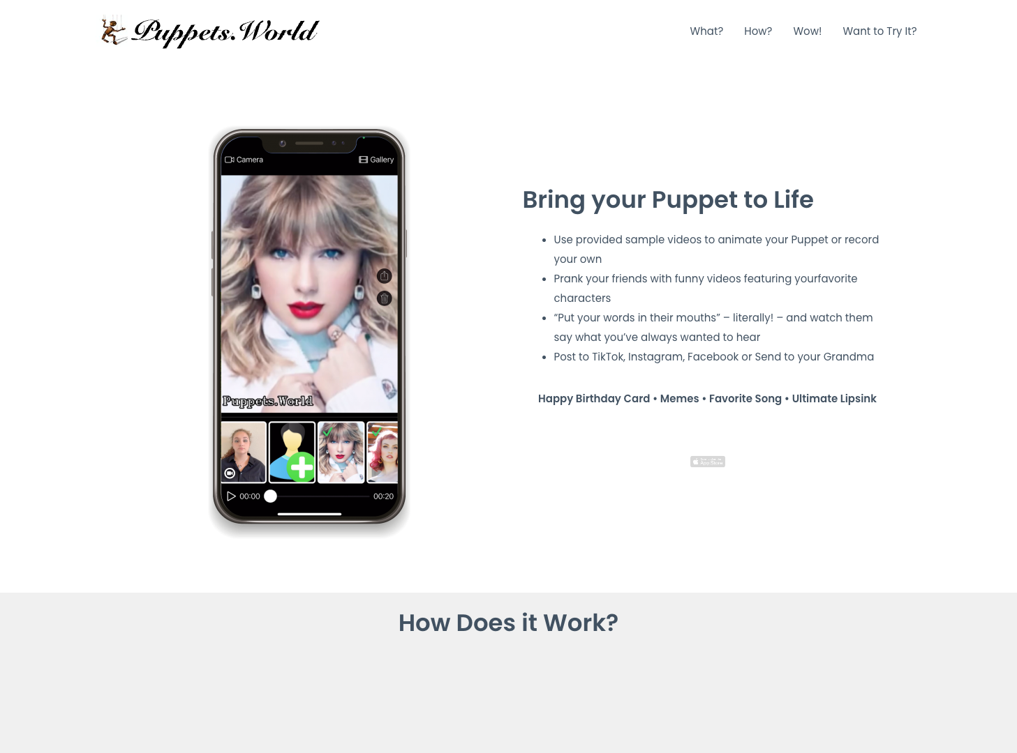 Puppets World screenshot