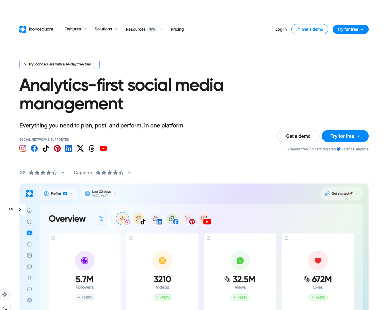Iconosquare screenshot