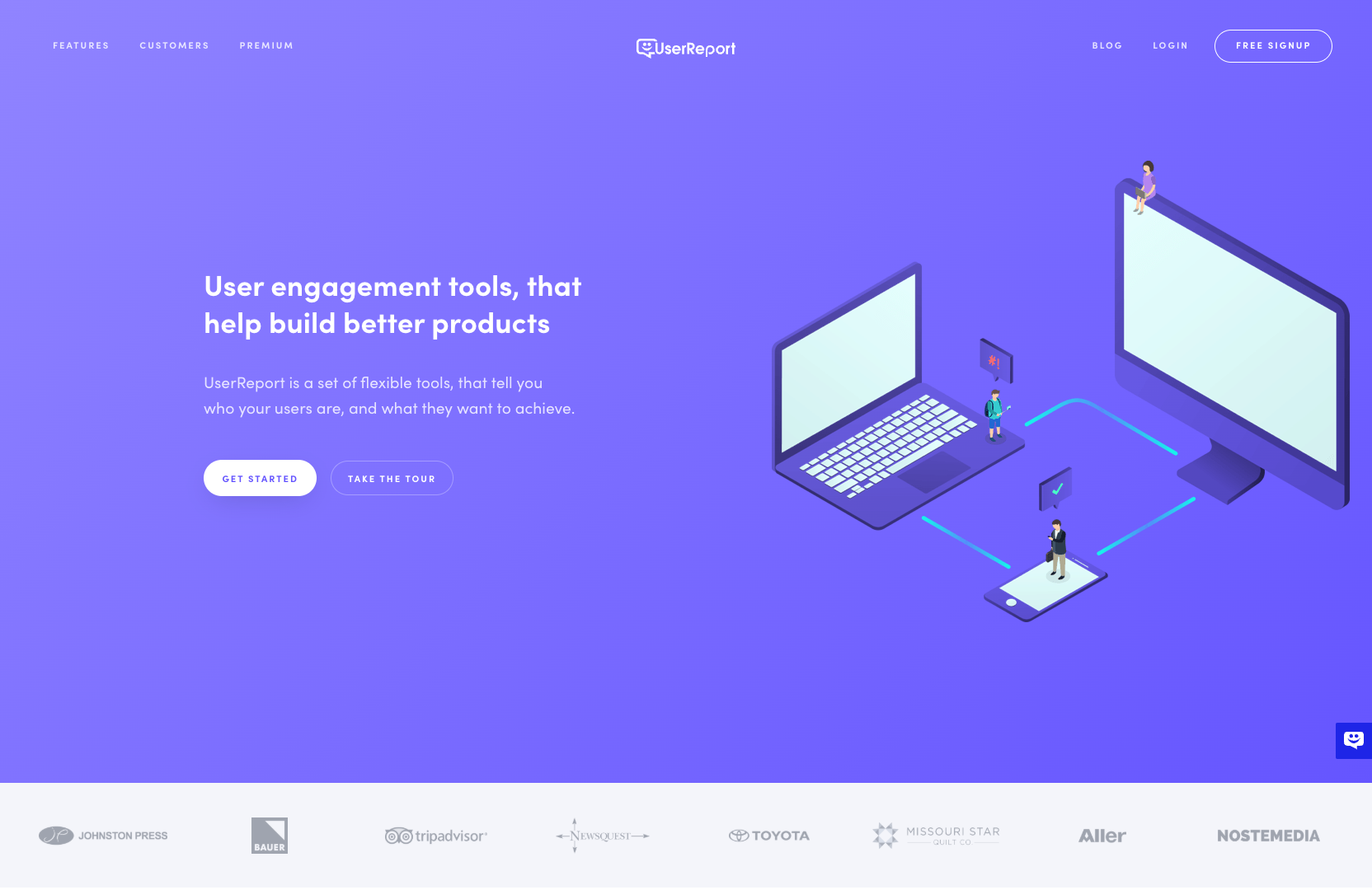 UserReport screenshot