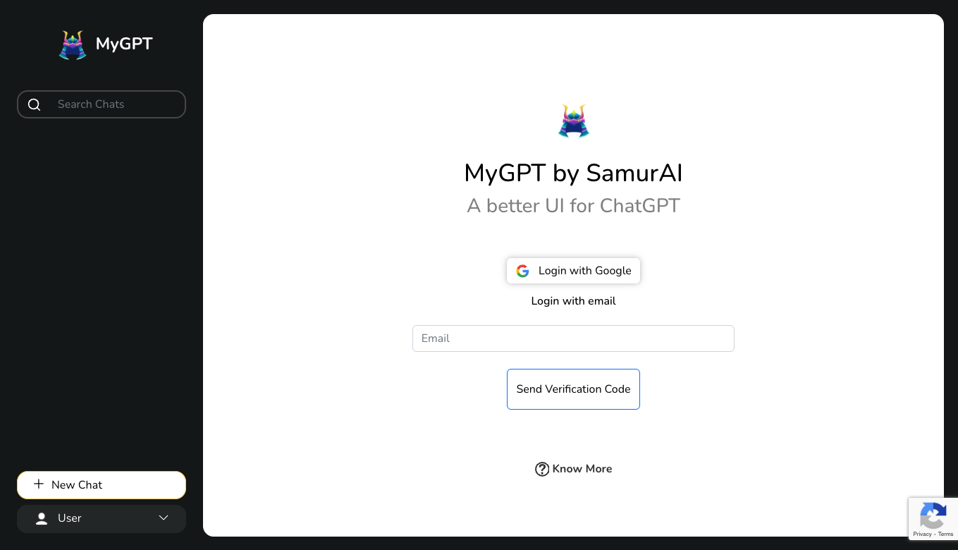 MyGPT screenshot