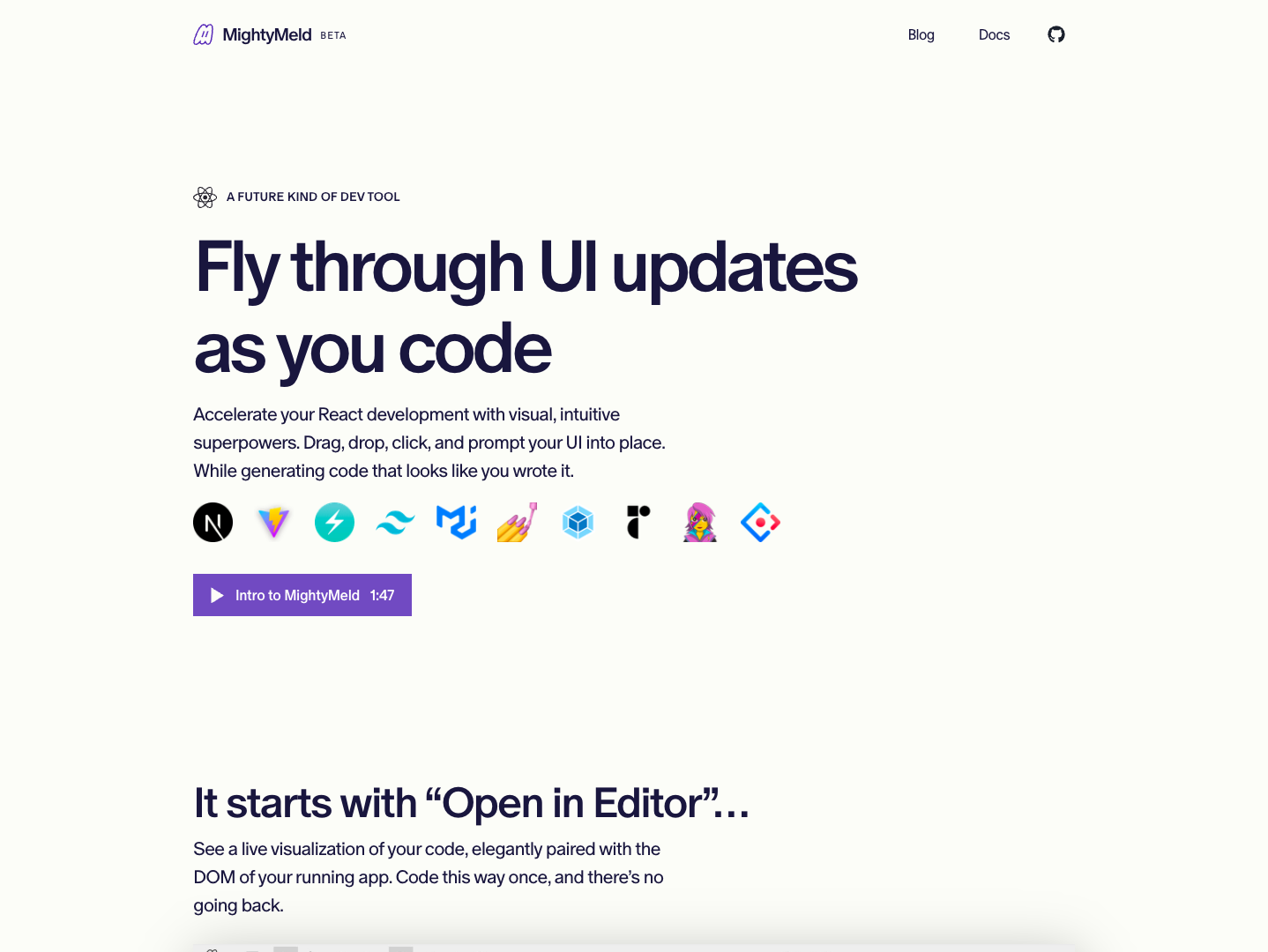 MightyMeld screenshot