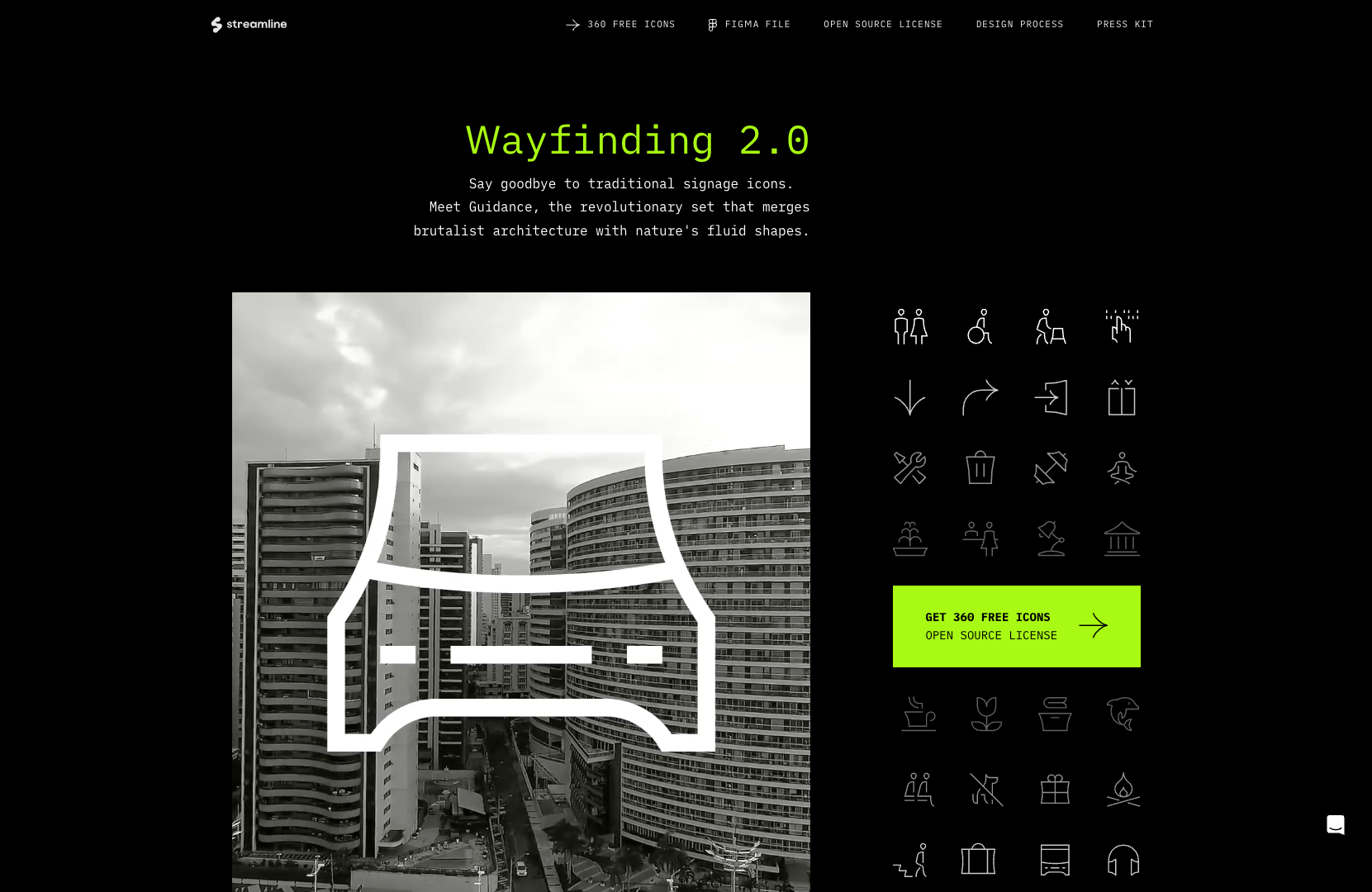 Guidance Wayfinding Icons screenshot