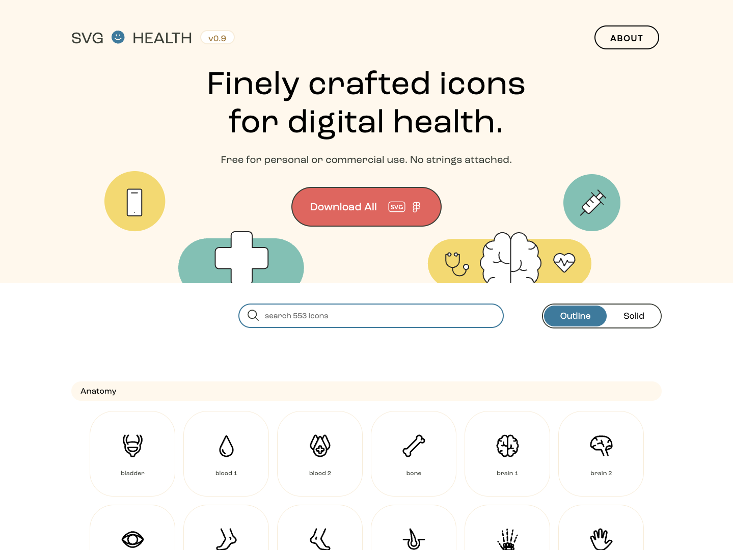 svg.health screenshot