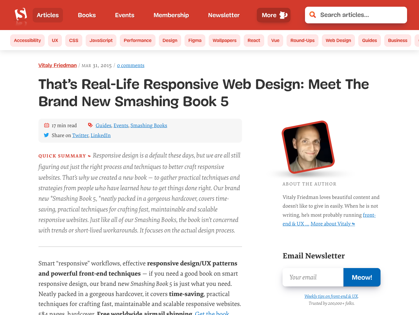 Smashing Book 5: Responsive Web Design screenshot