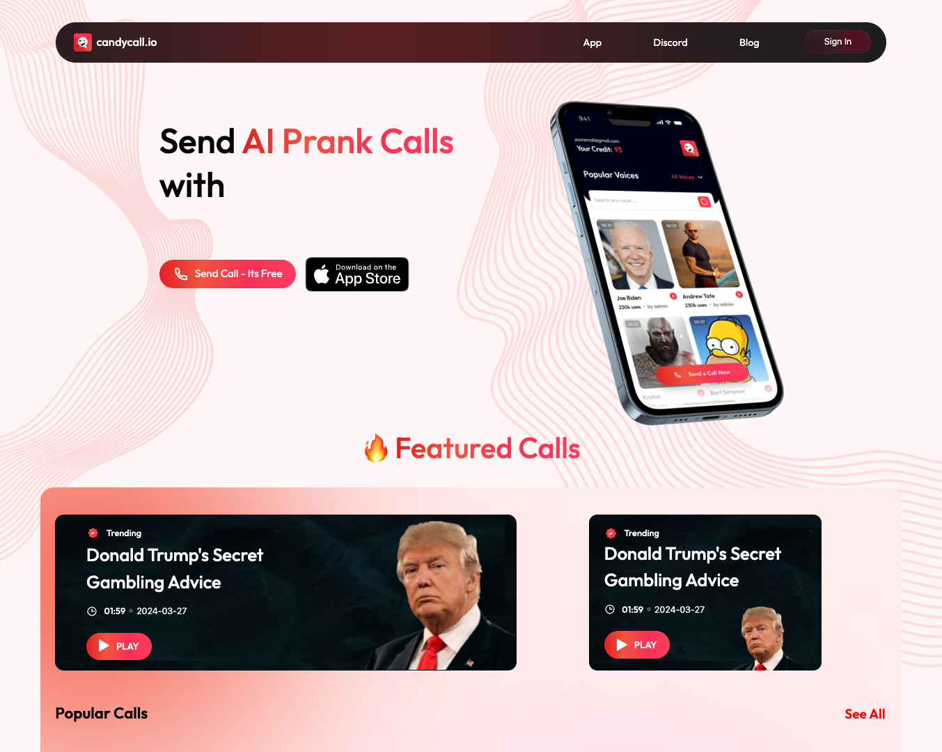 CandyCall screenshot