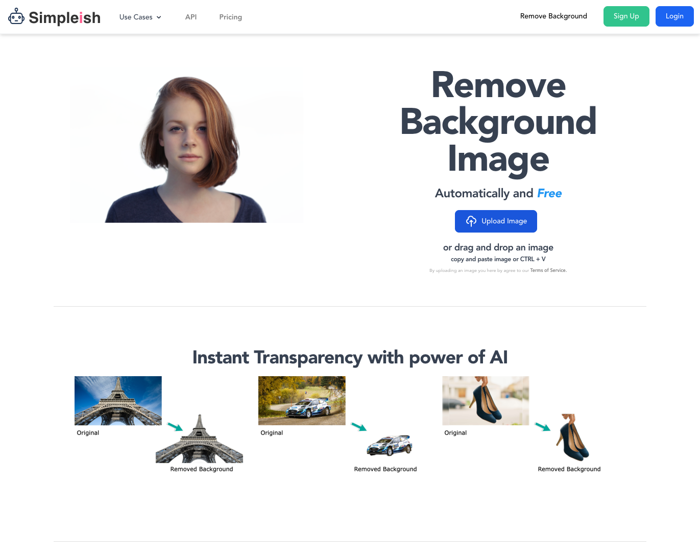 Simpleish Background Remover screenshot