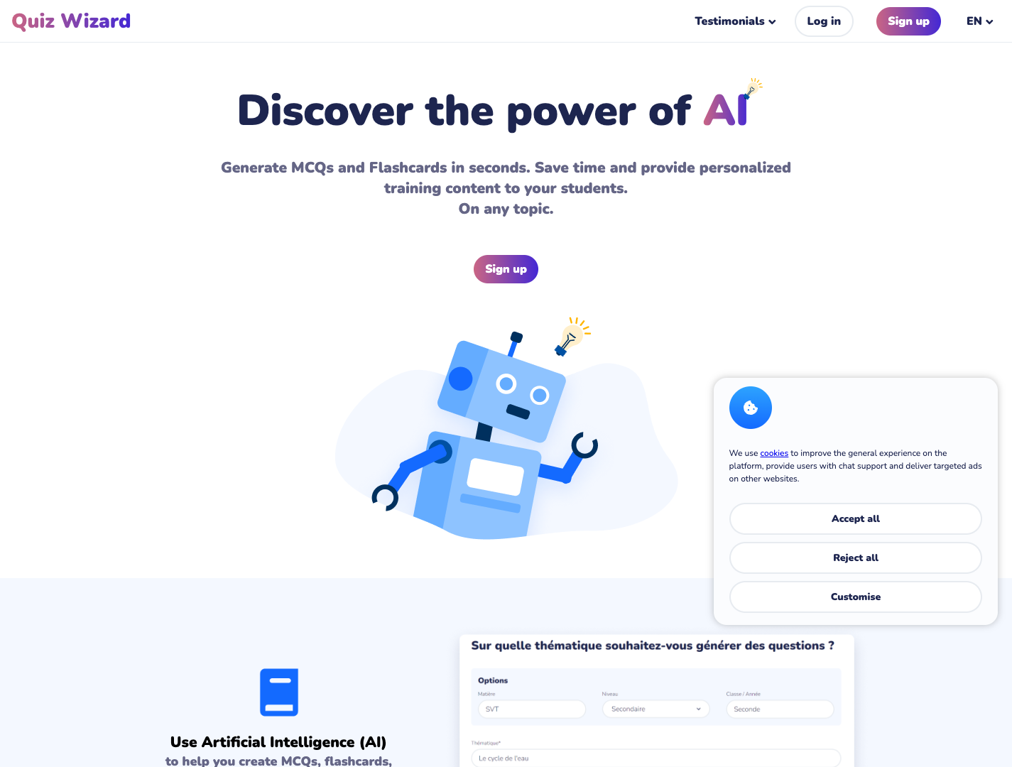 Quiz Wizard screenshot
