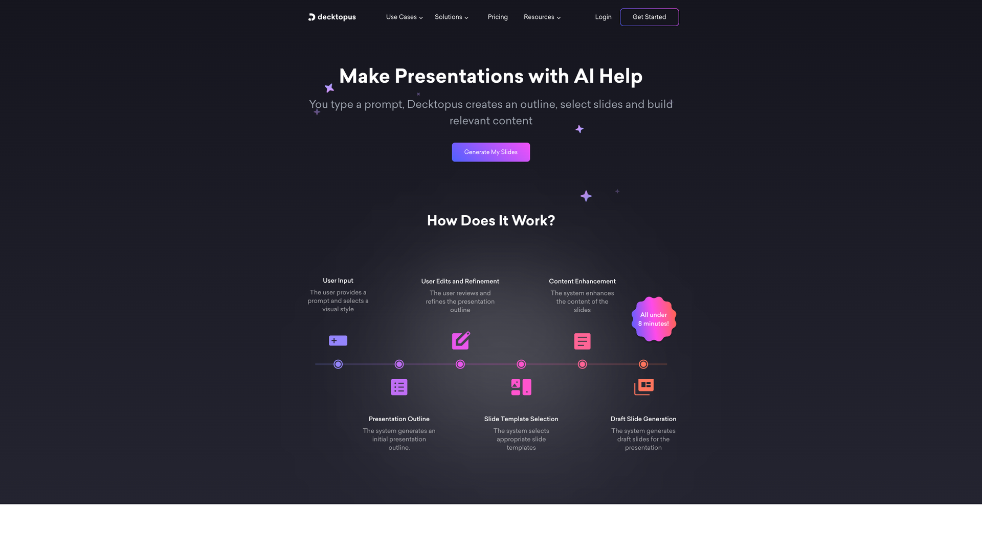 Decktopus AI screenshot