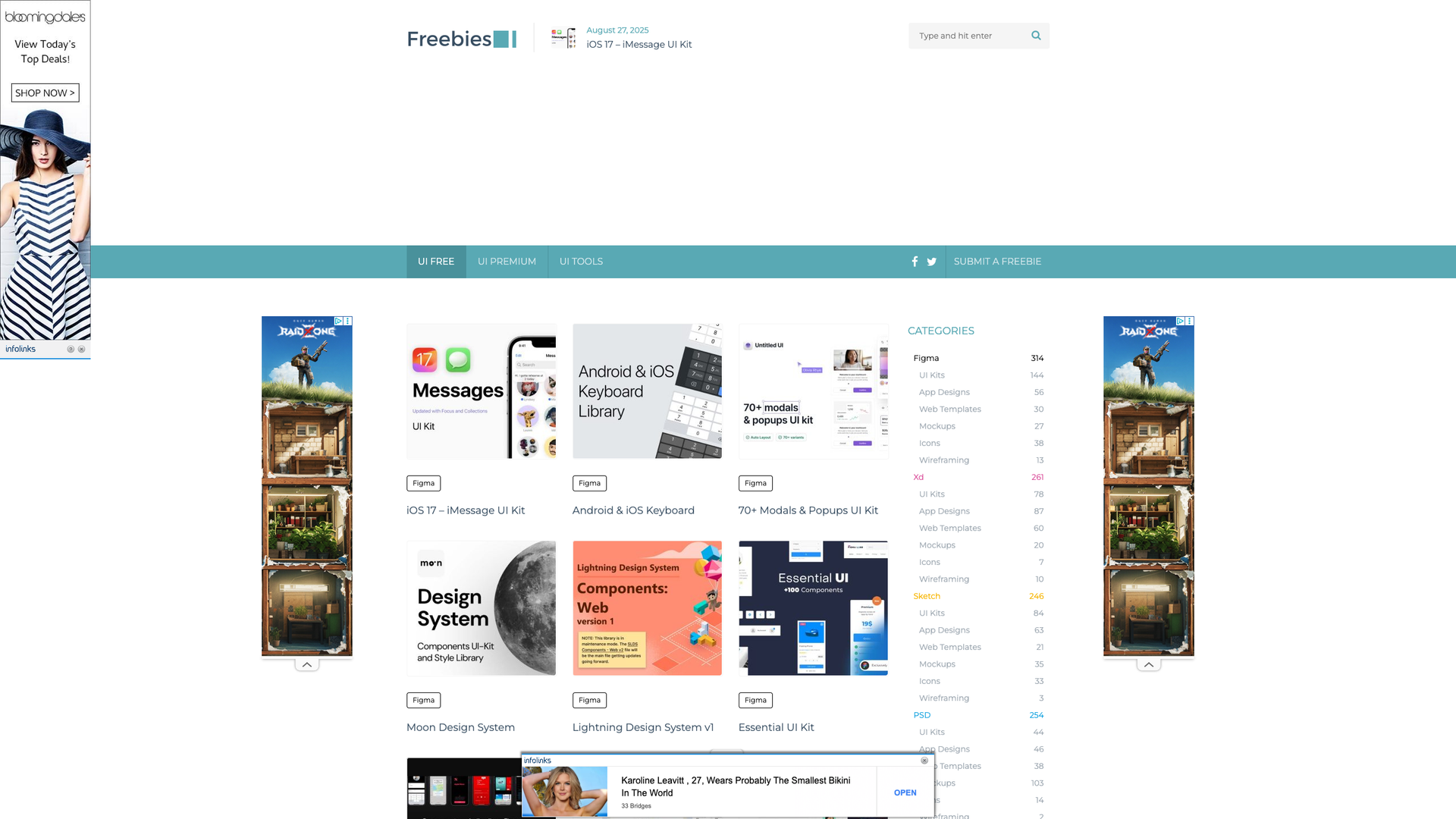 iOS 17 – iMessage UI Kit screenshot