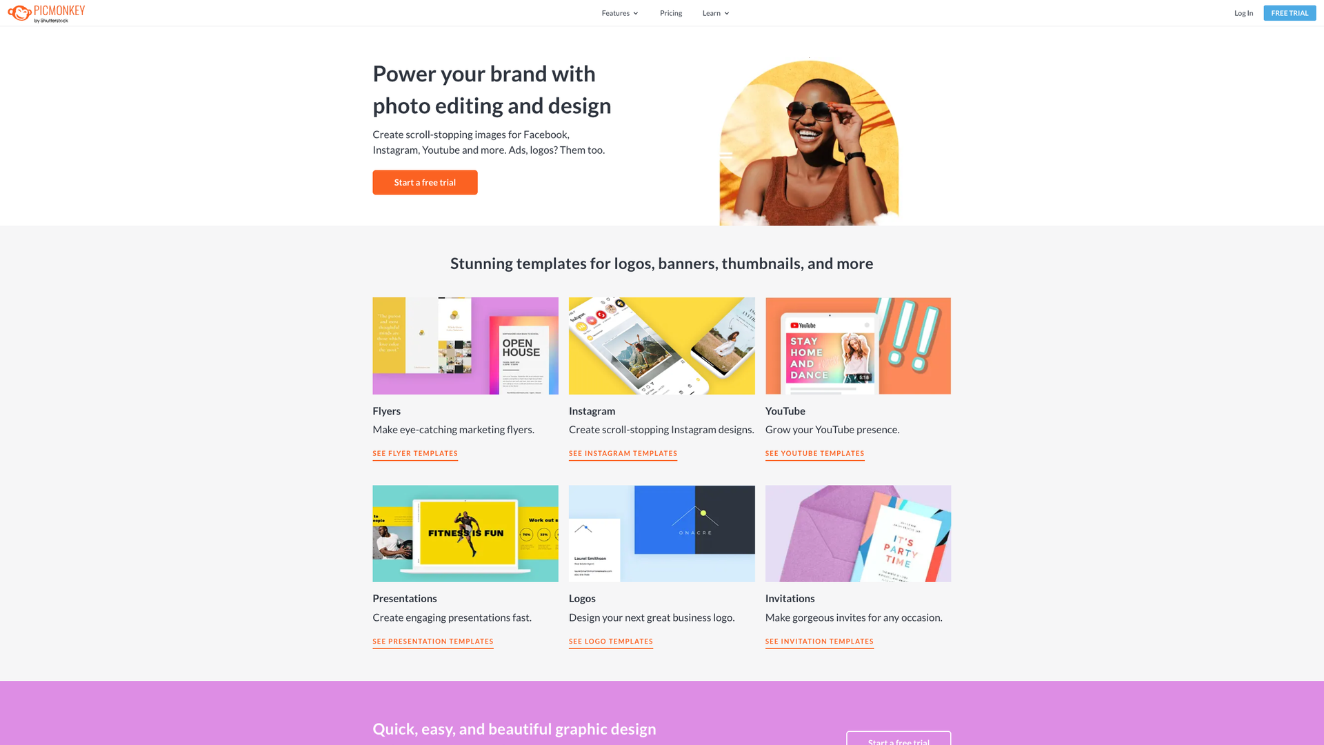 PicMonkey screenshot