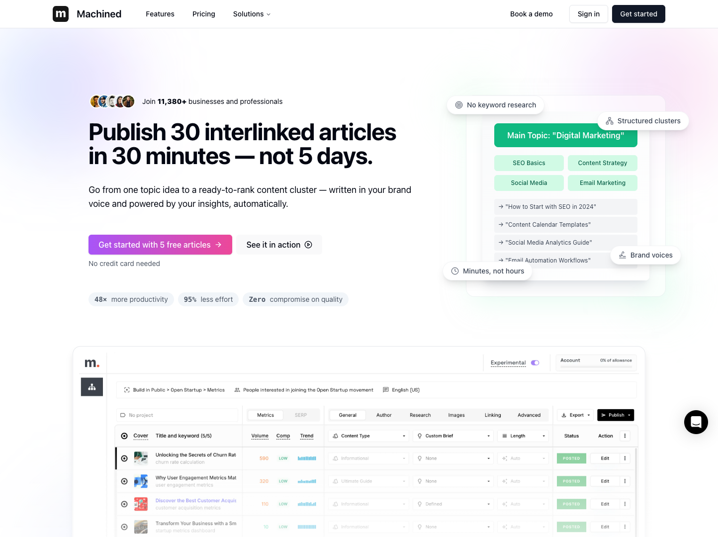 Machined AI screenshot