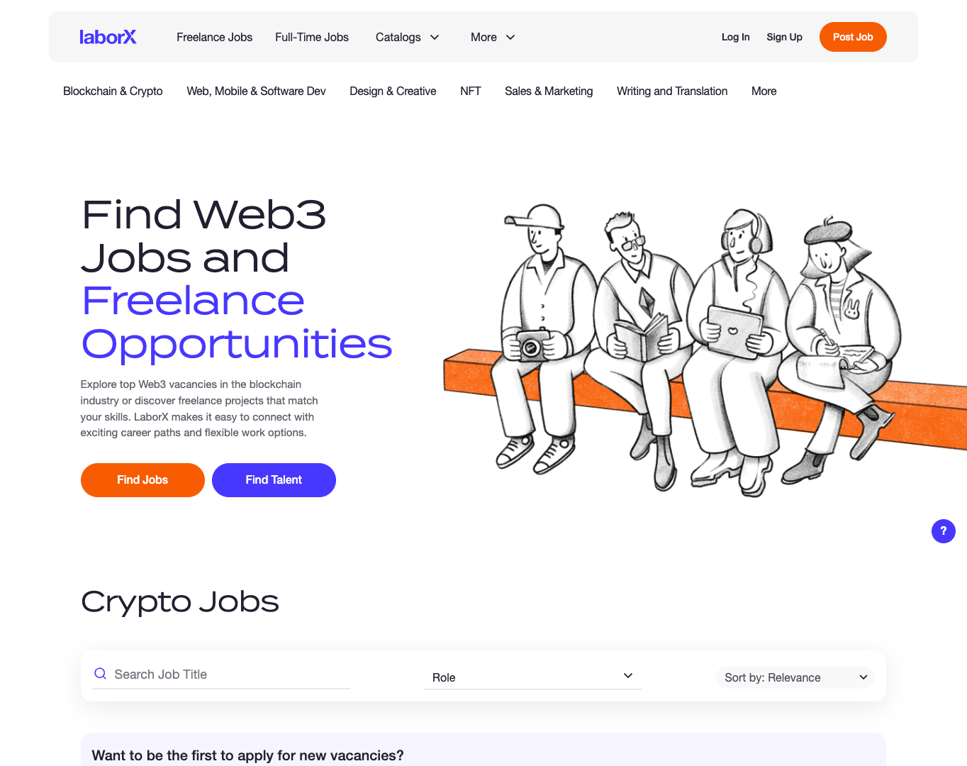 Crypto Jobs screenshot