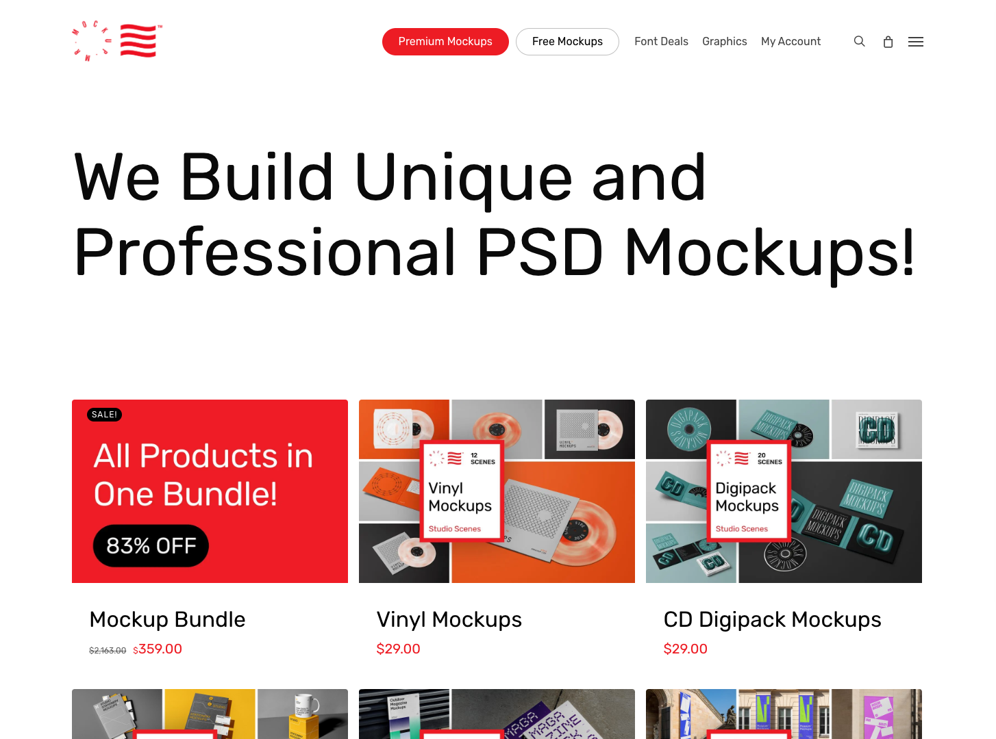 Mr.Mockup Free PSD Mockups screenshot