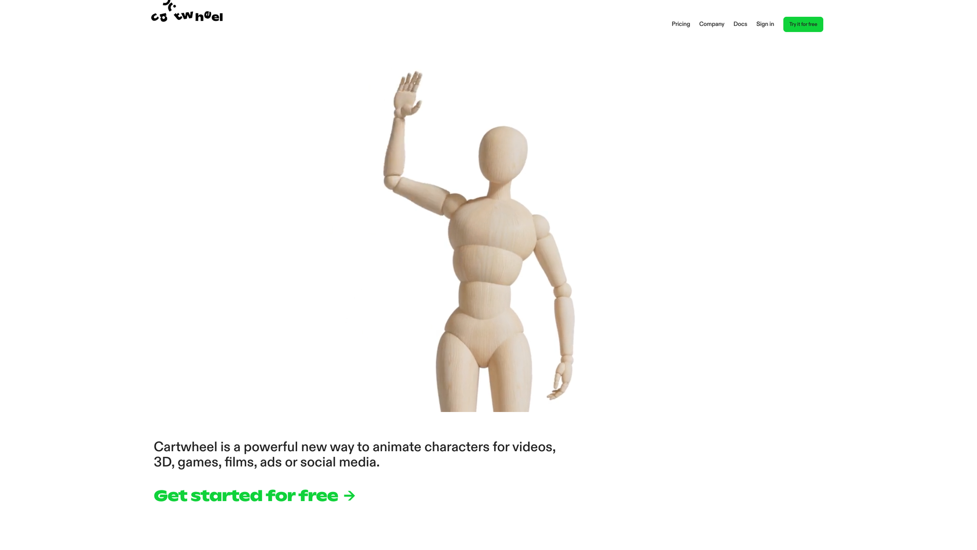 Cartwheel screenshot