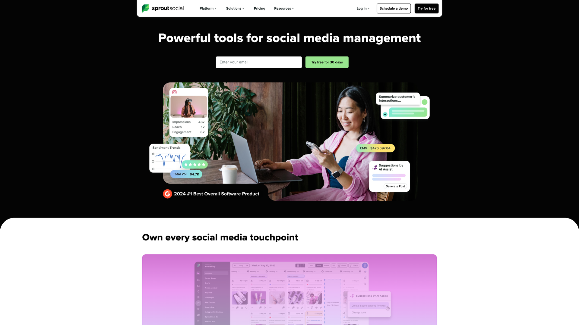 Sprout Social screenshot
