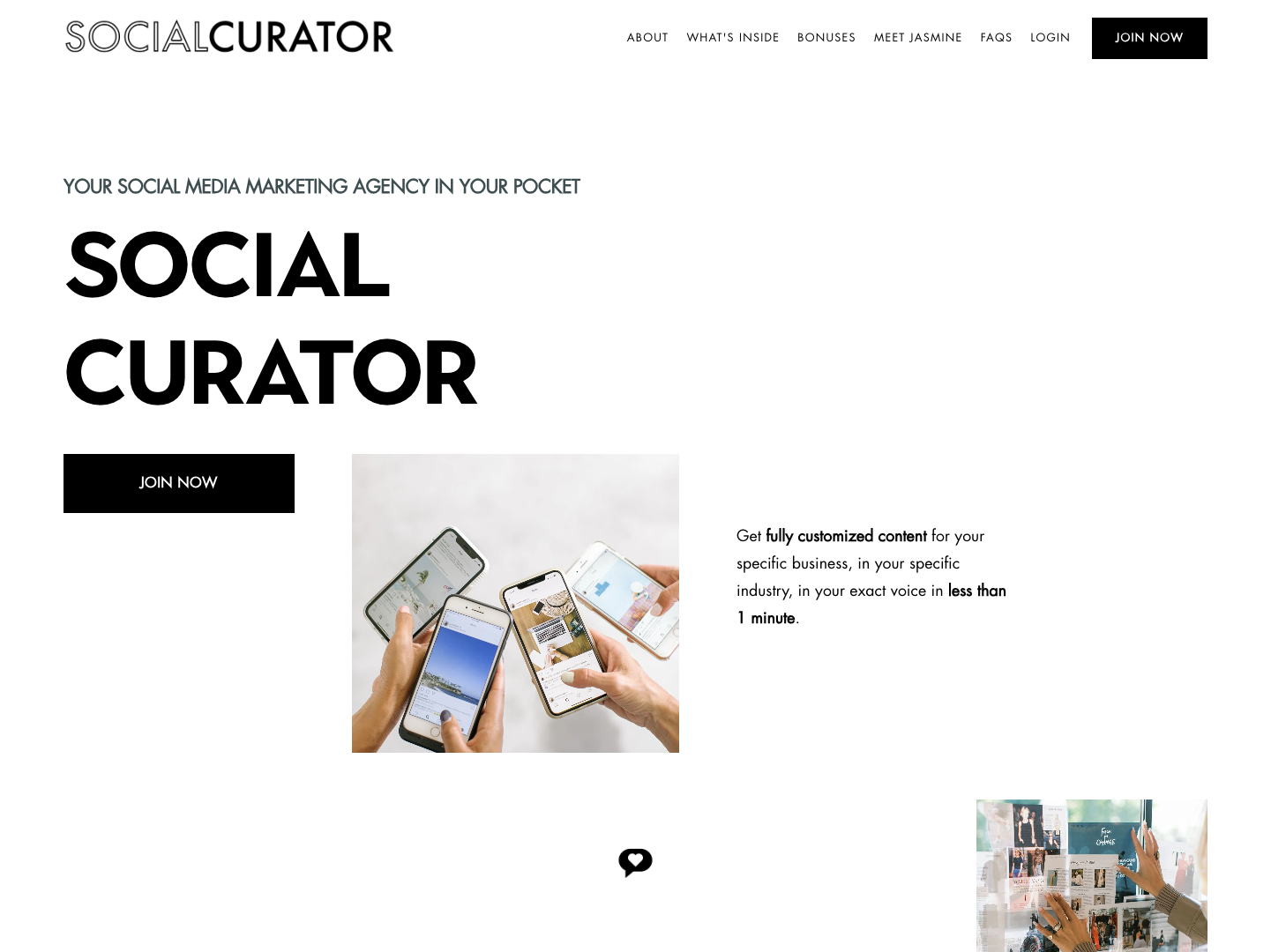 Social Curator screenshot