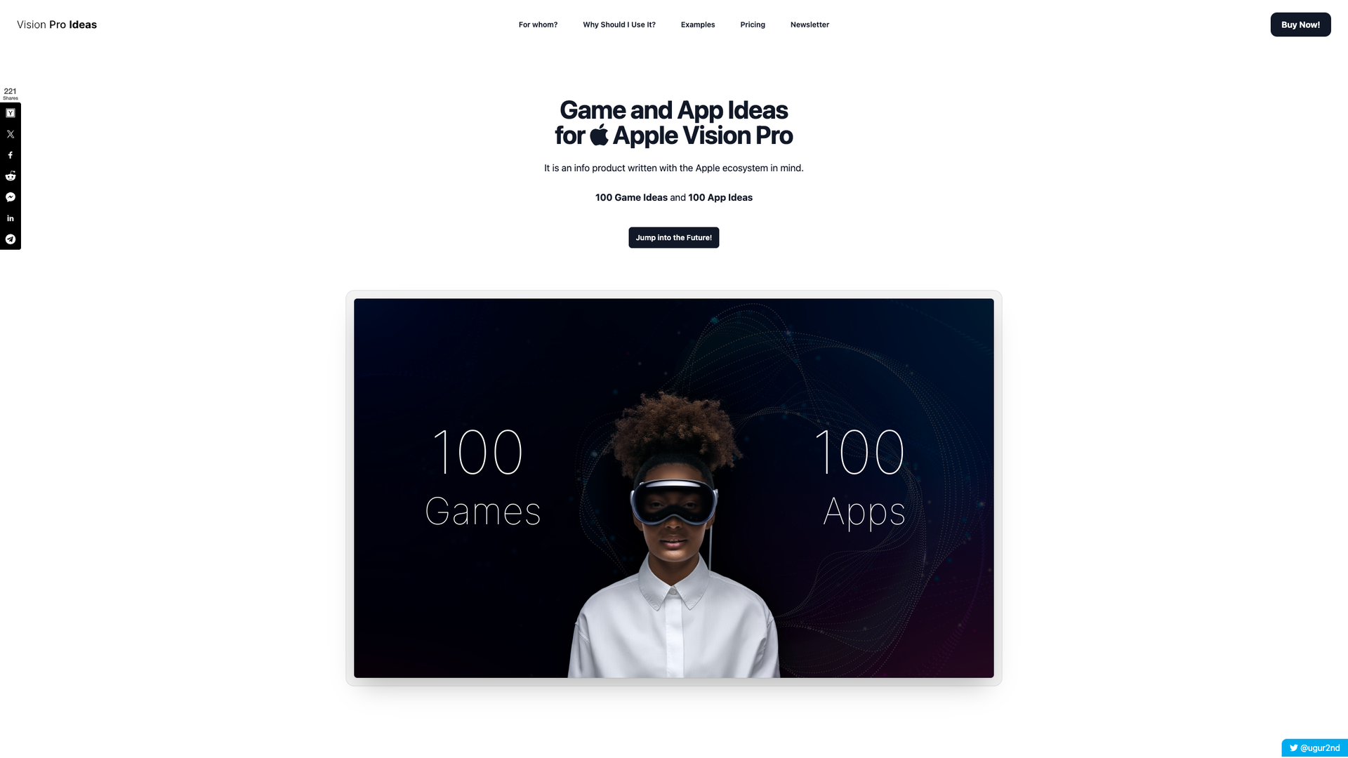 Apple Vision Pro Ideas screenshot