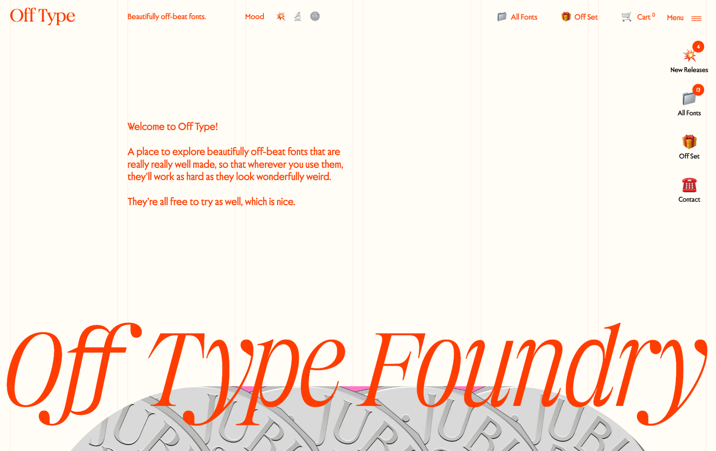 Off Type Foundry screenshot