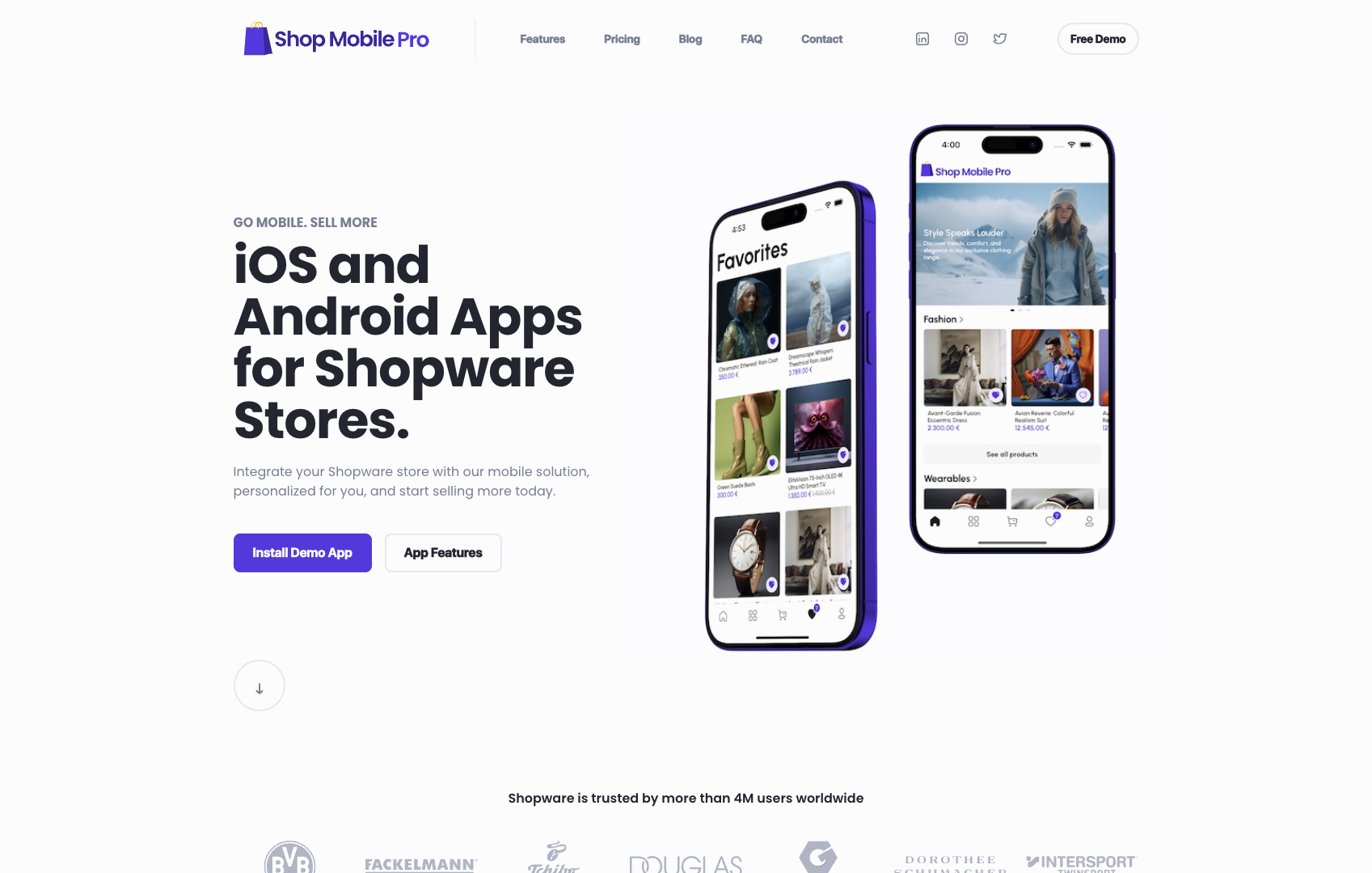 Shop Mobile Pro screenshot
