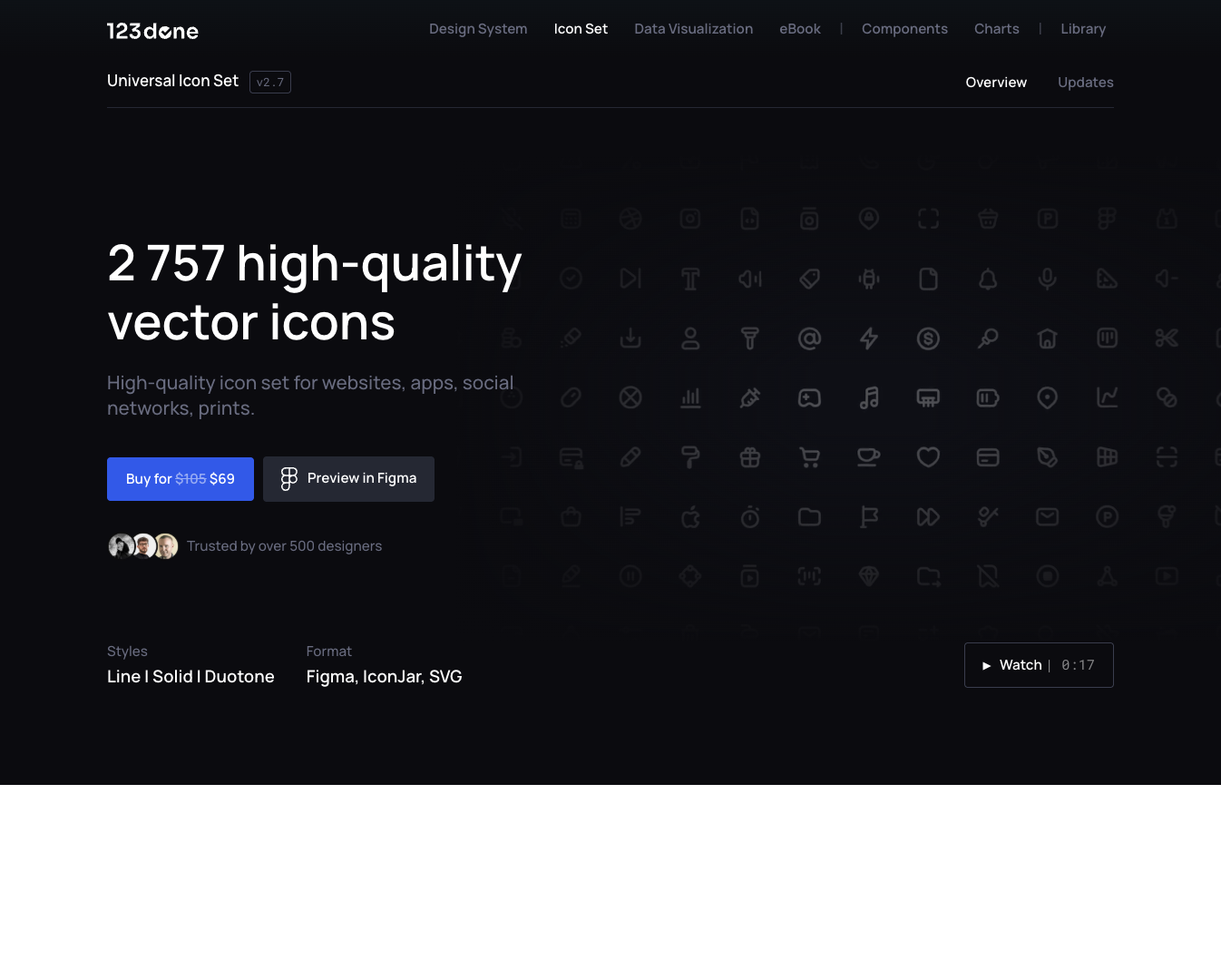 Universal Icon Set screenshot