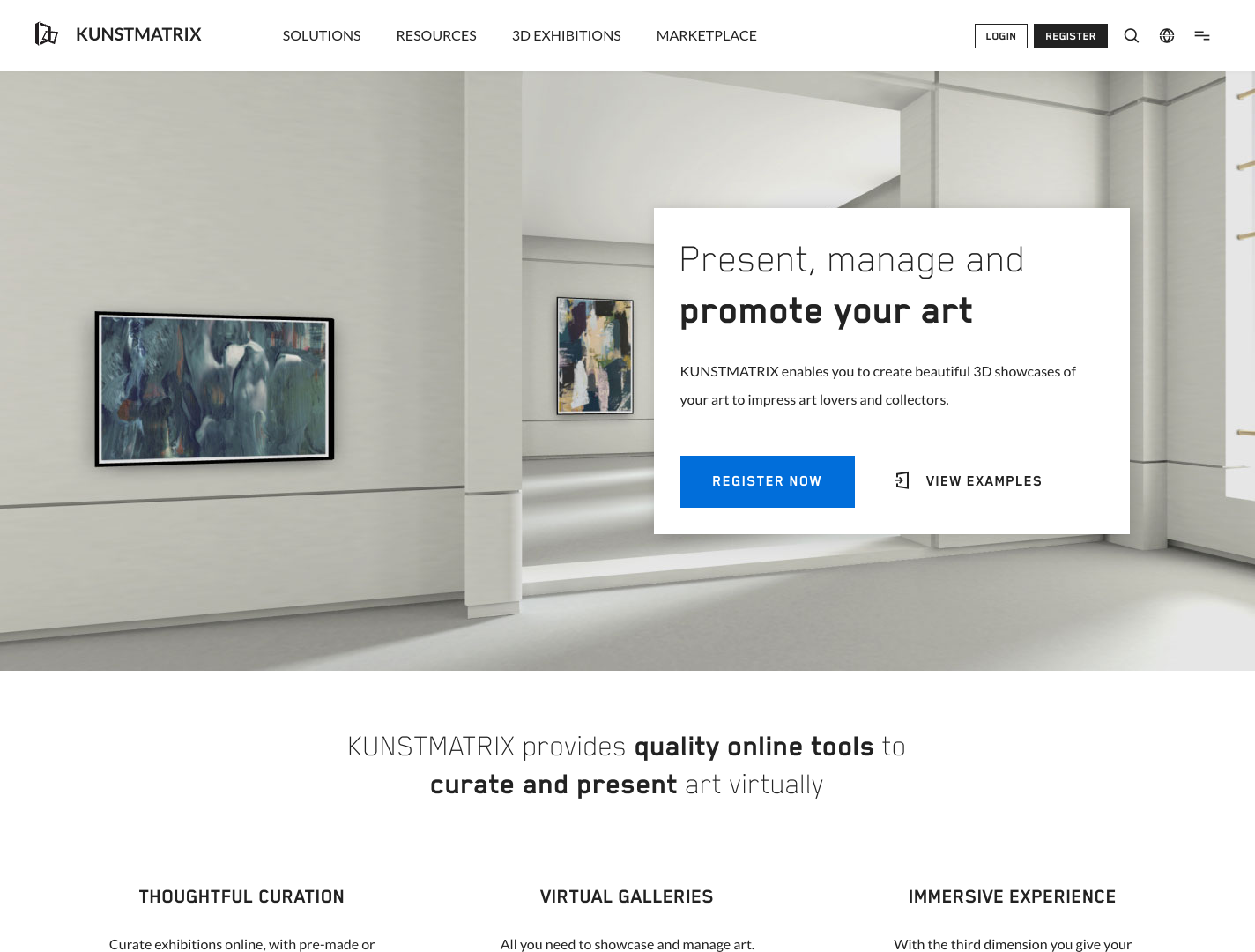 Kunstmatrix screenshot