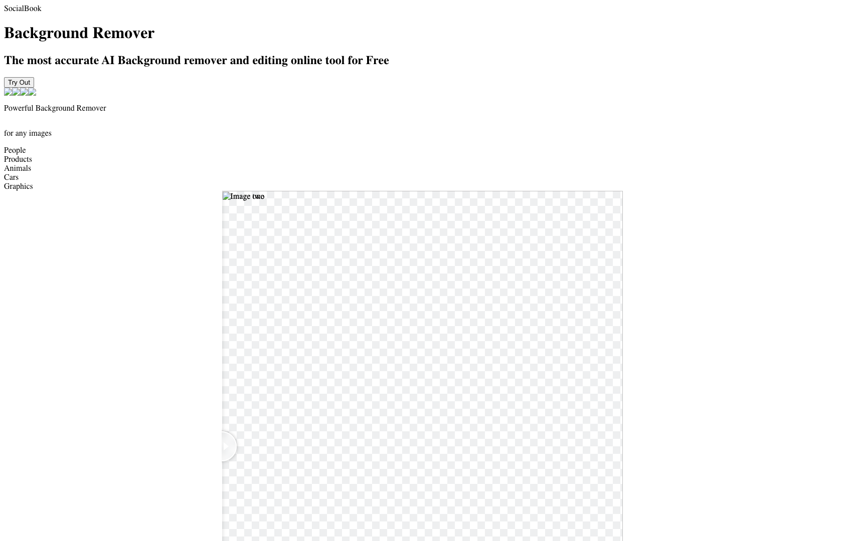 SocialBook AI Background Remover screenshot