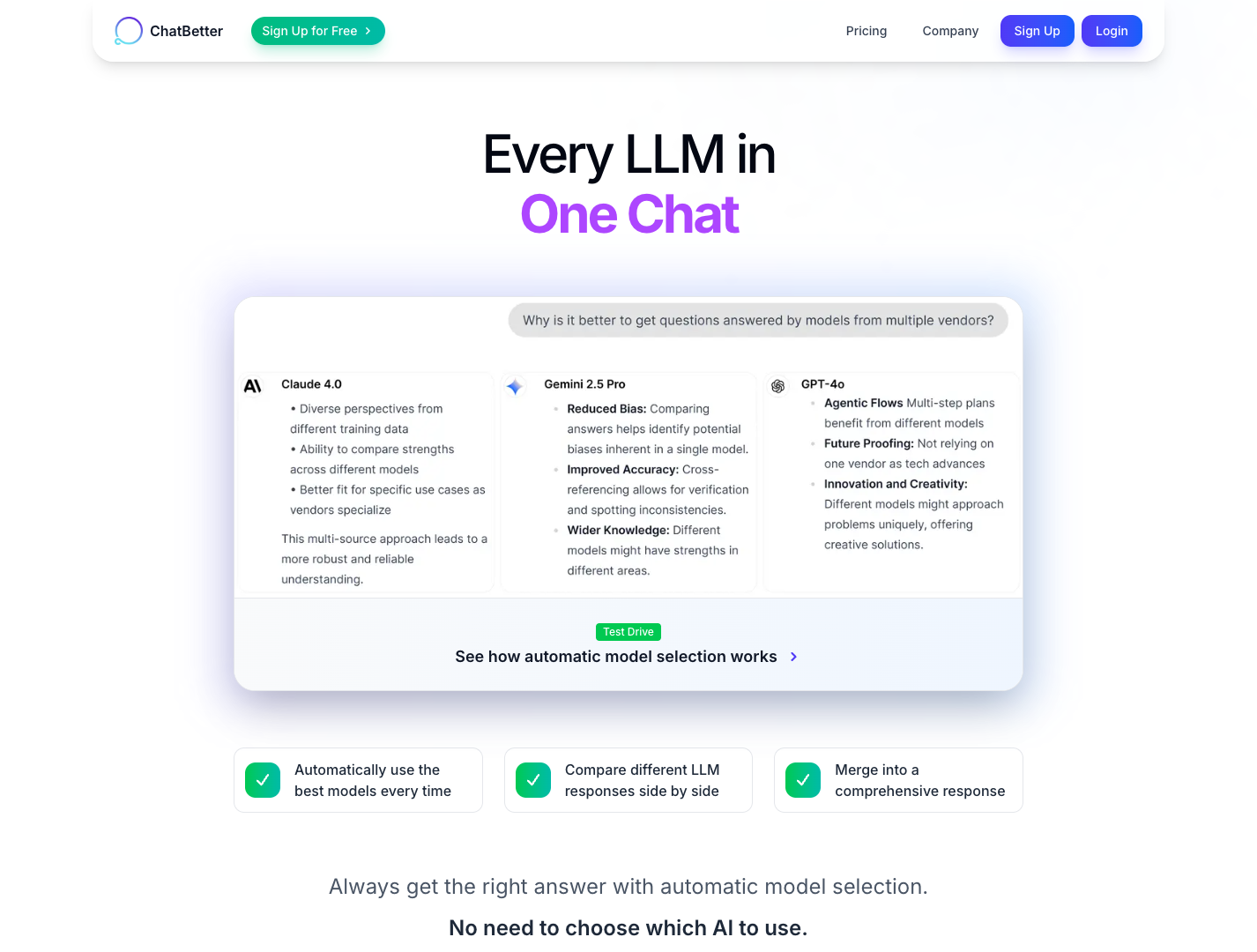 ChatBetter screenshot