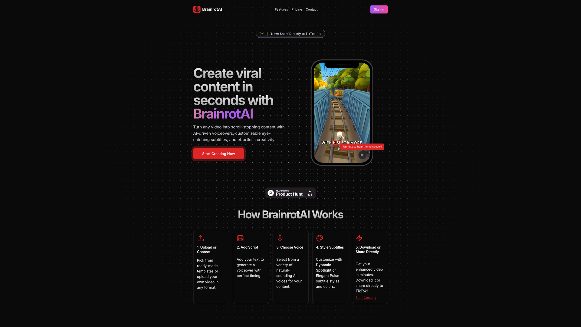 BrainrotAI screenshot