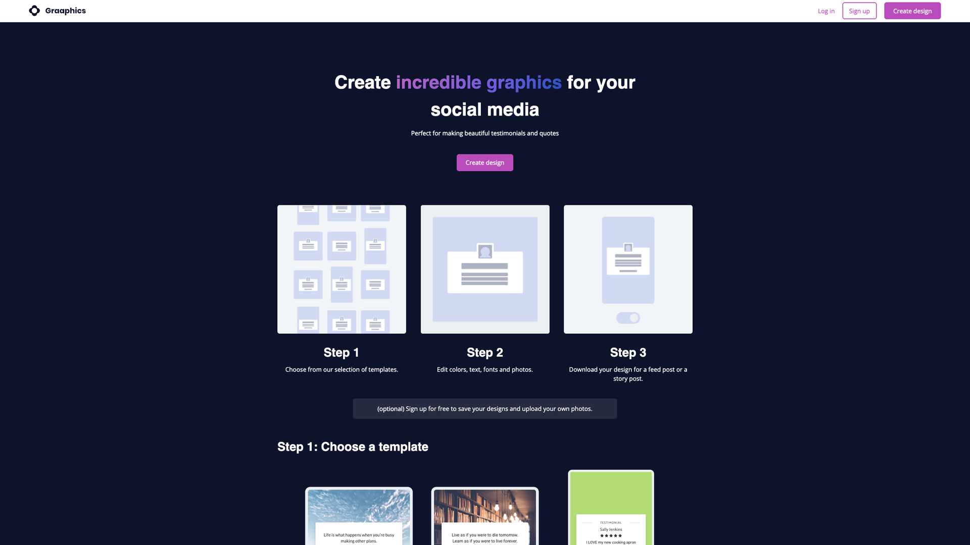 Graaphics screenshot