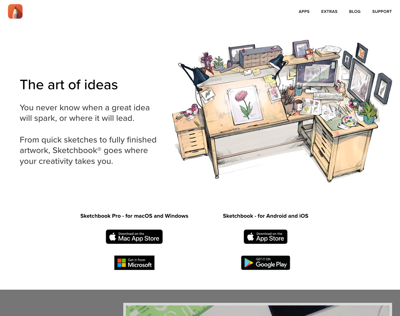 Sketchbook screenshot