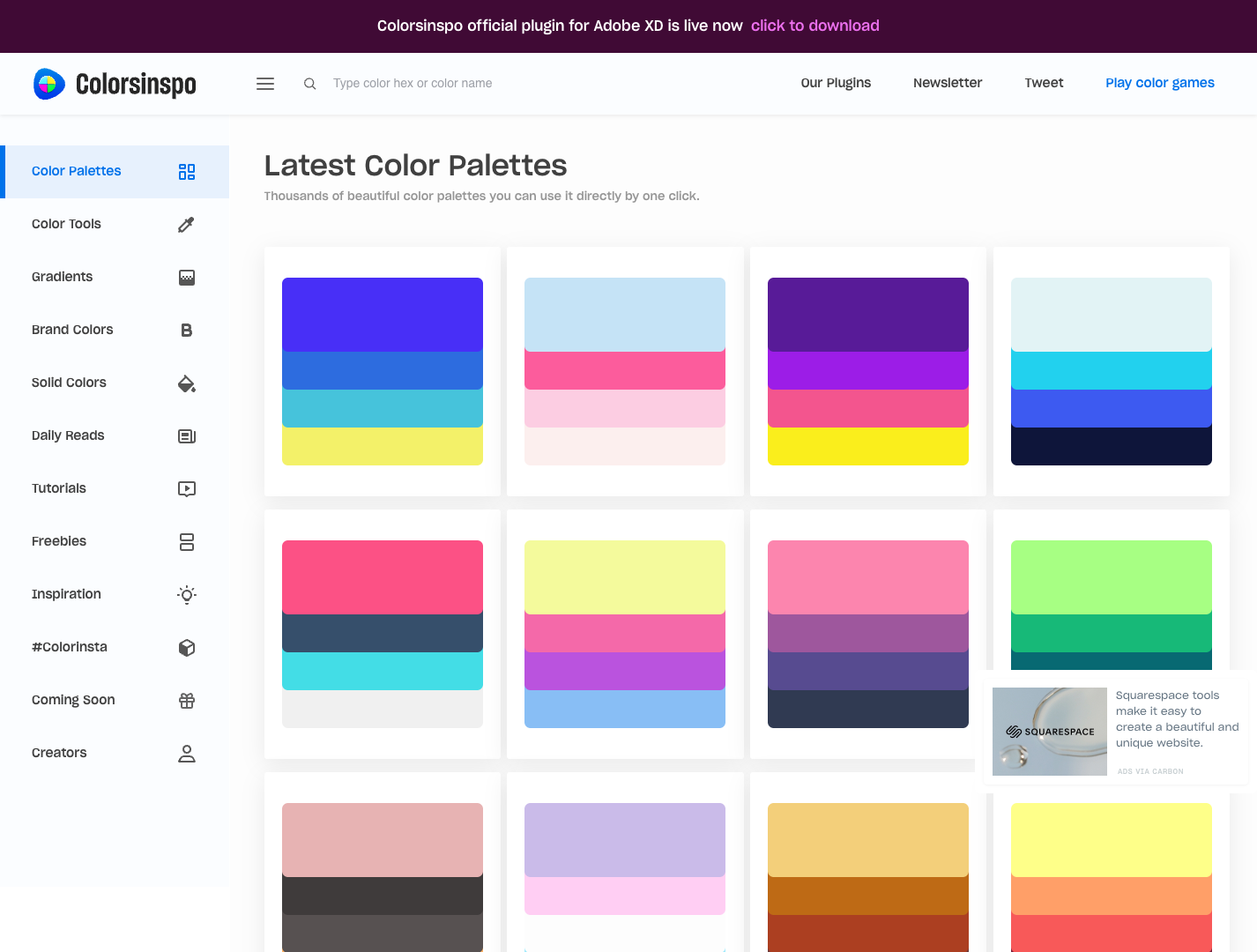 Colorsinspo screenshot