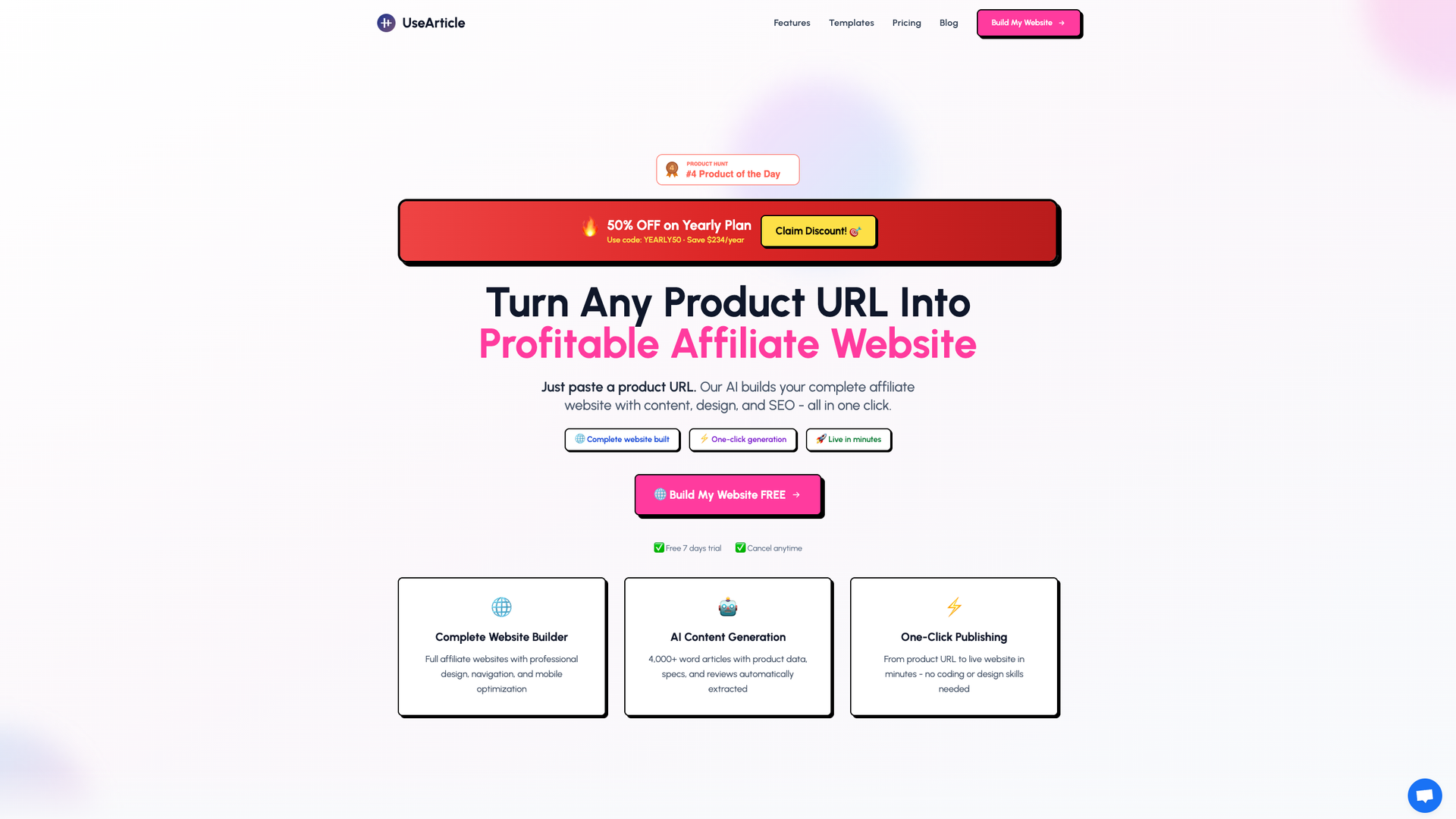 UseArticle screenshot