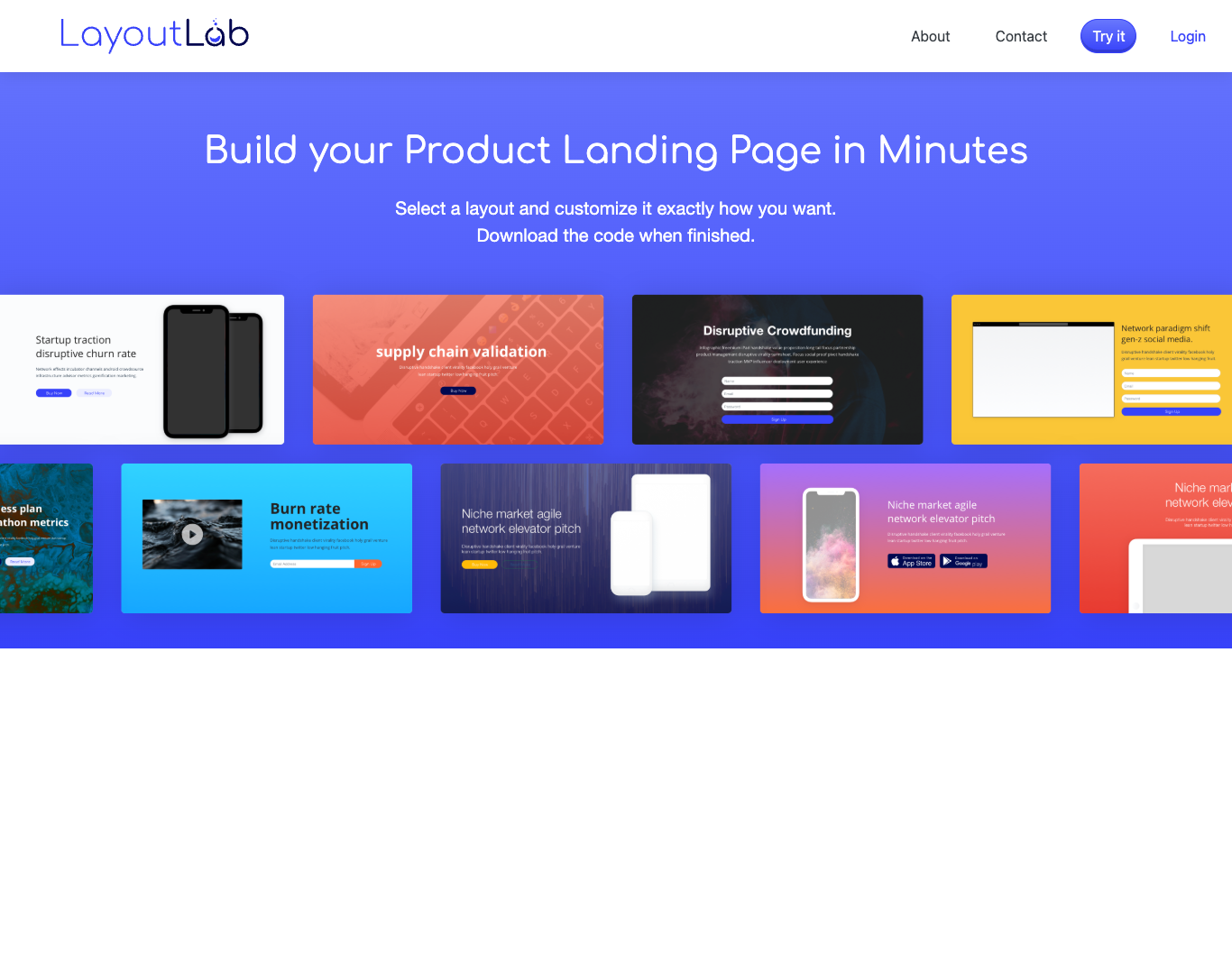 LayoutLab screenshot