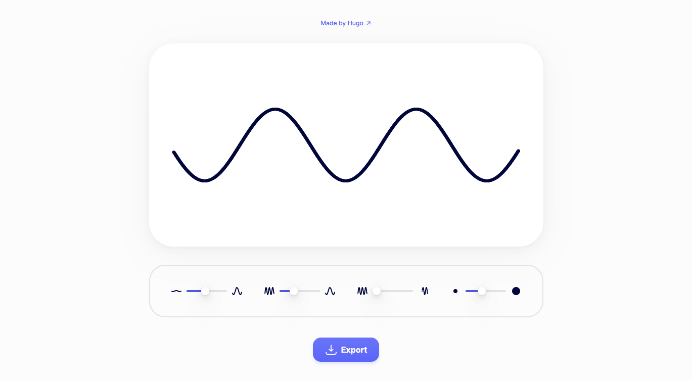SineWave SVG Generator screenshot