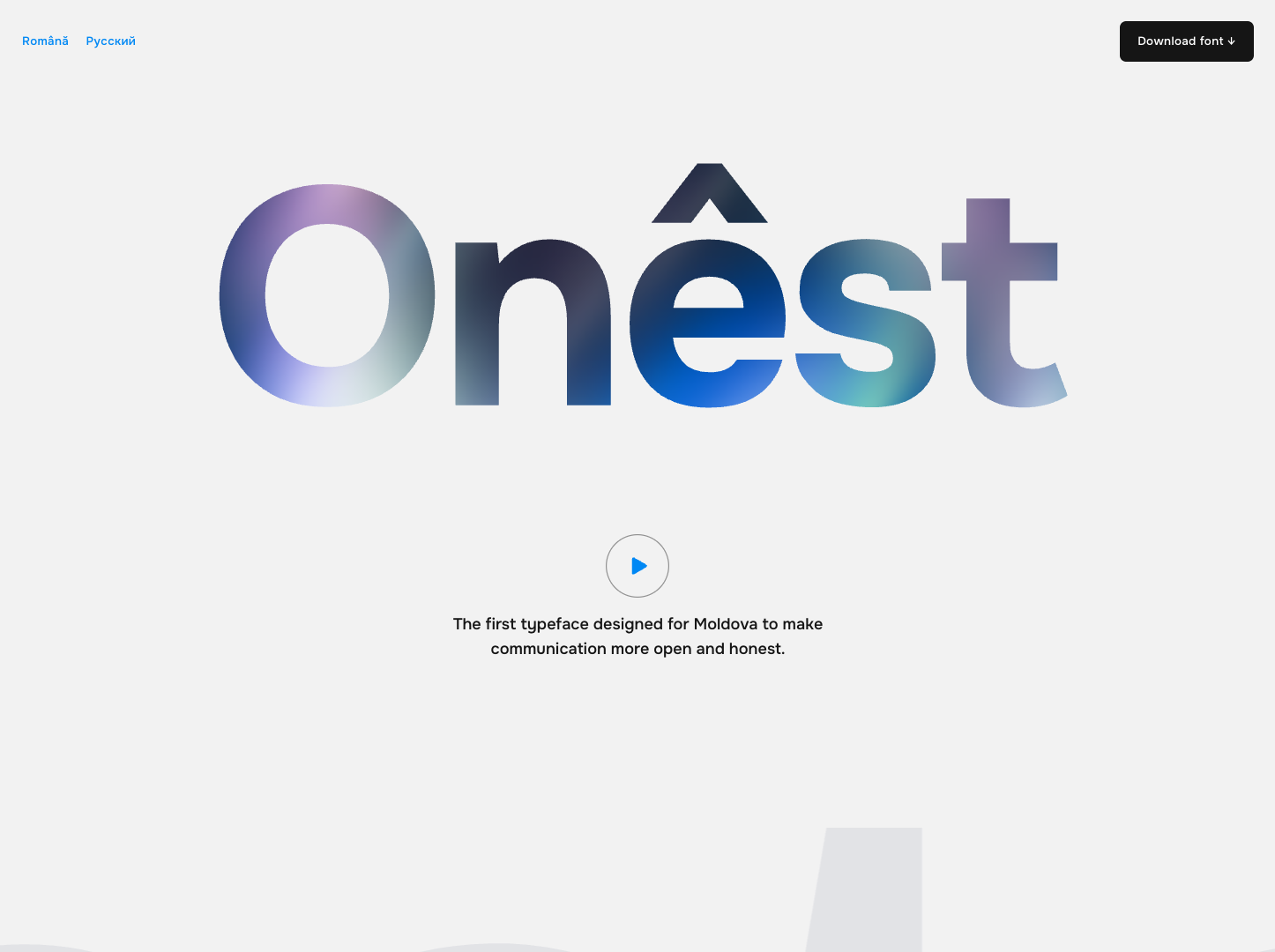 Onest Font screenshot