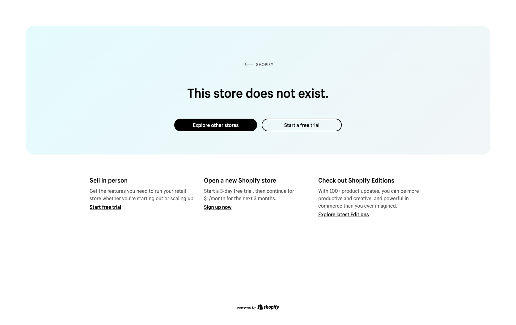 Shopify screenshot