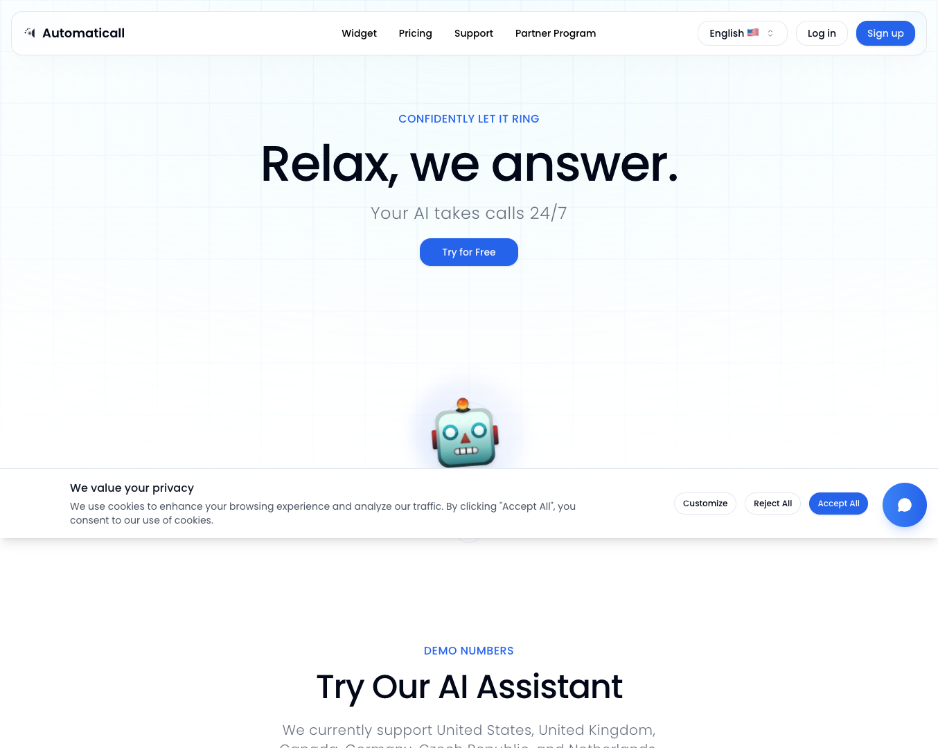 Automaticall AI Phone Assistant screenshot