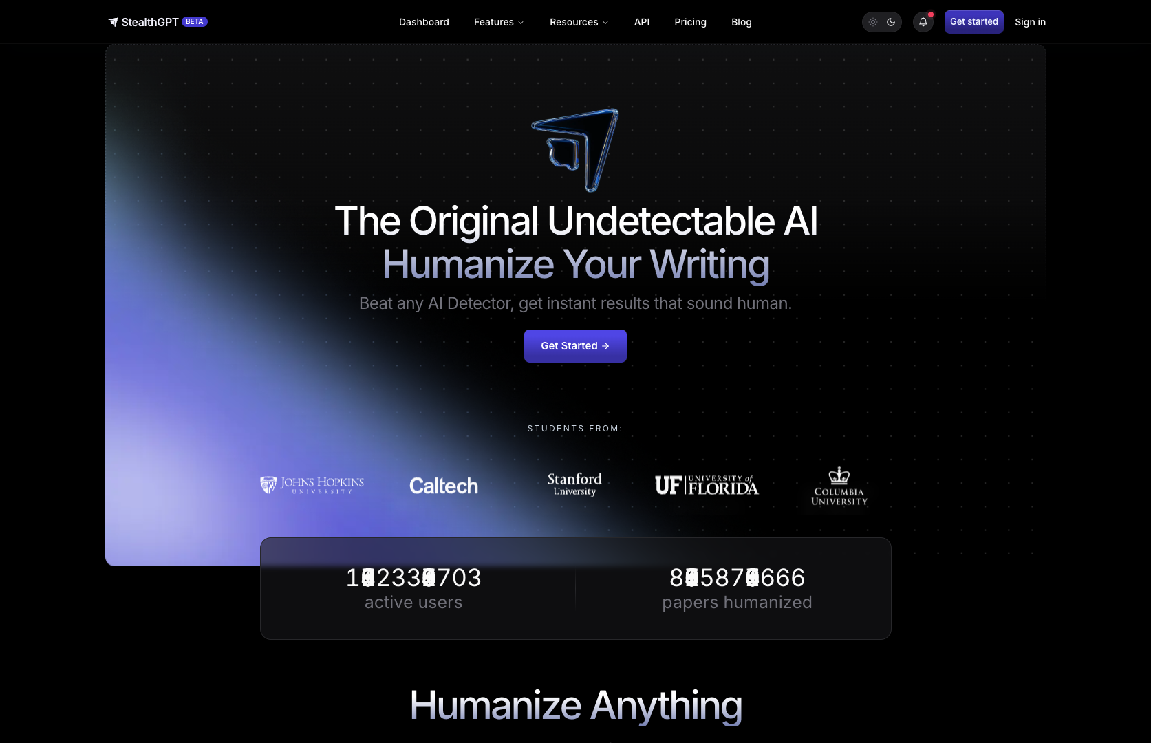 StealthGPT screenshot