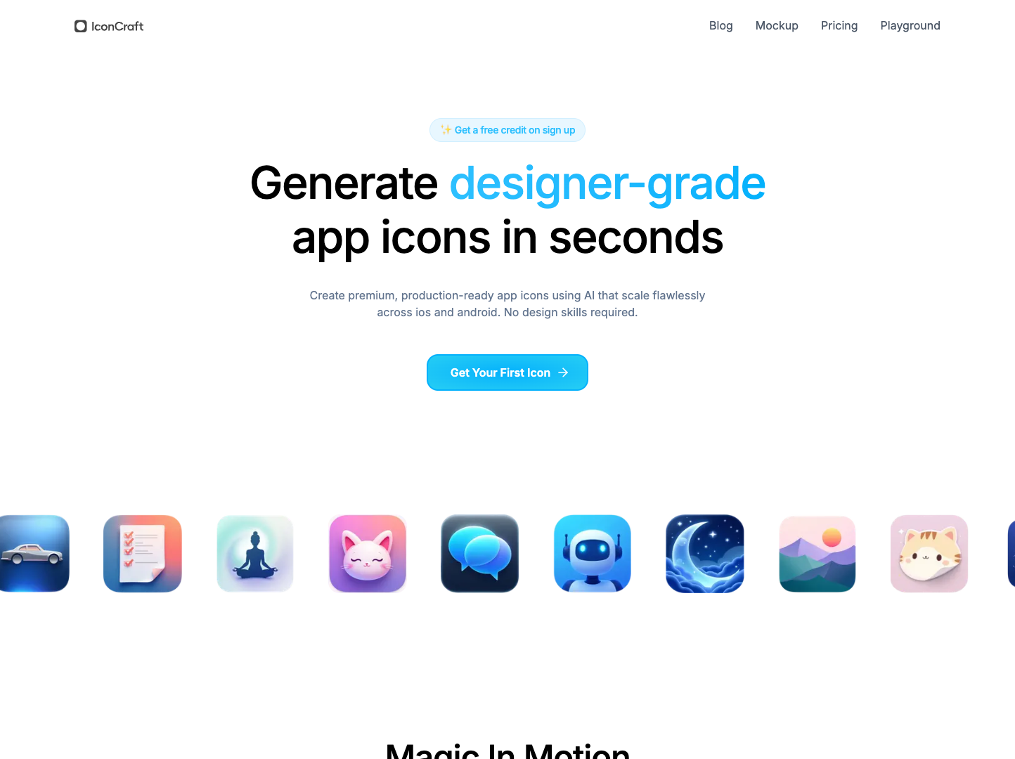 IconCraft screenshot